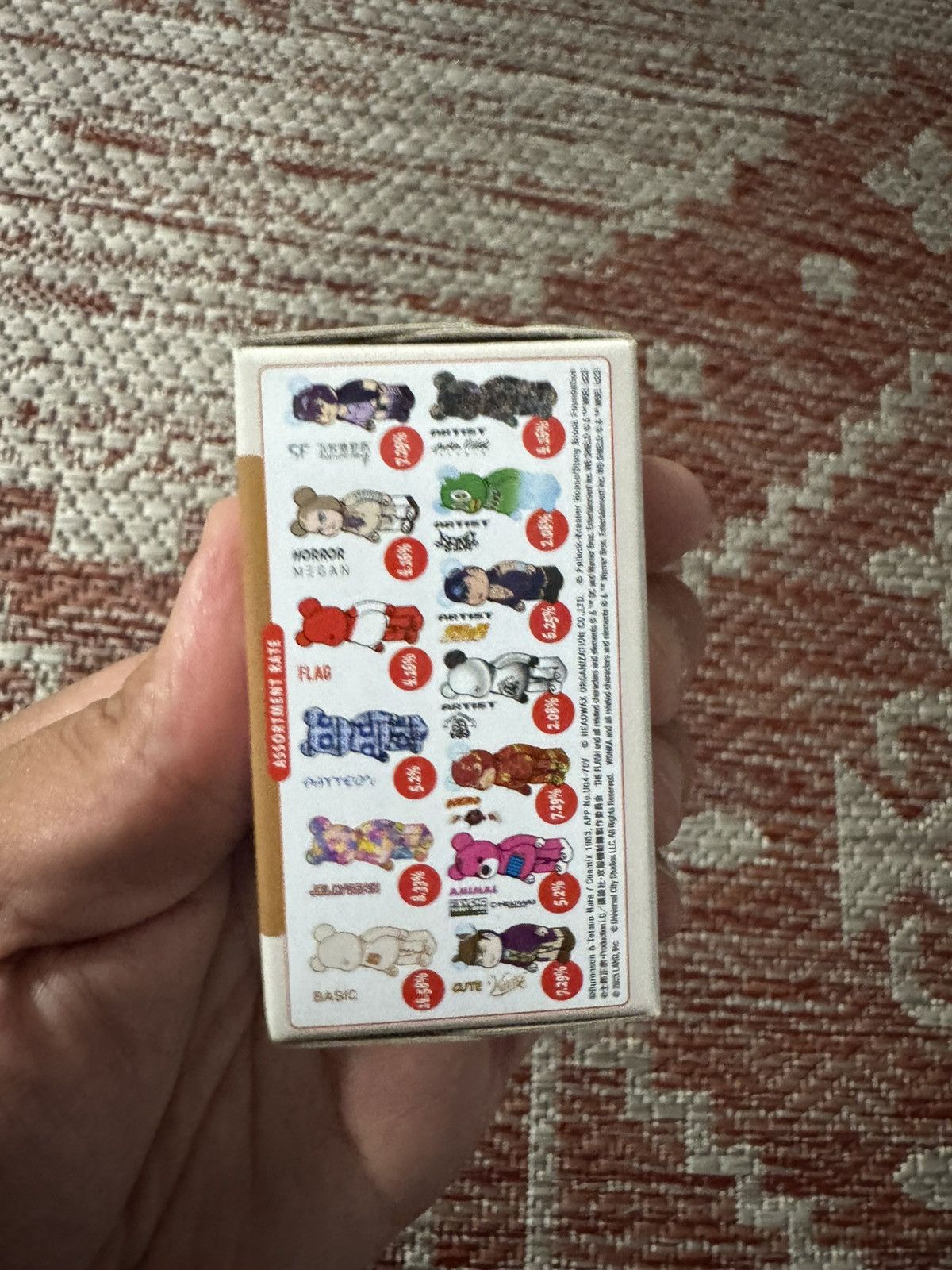 Medicom Toy Be@rbrick Series 47 100% Mini Figure Mystery Size ONE SIZE - 2 Thumbnail