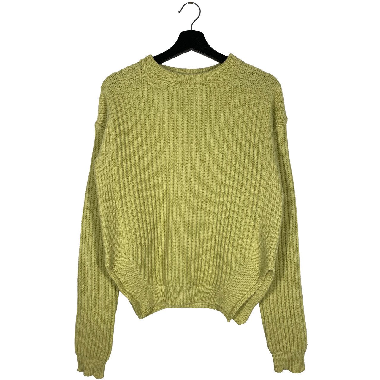 Rick Owens Rick Owens F/W18 Sisyphus Fisherman Knit 62 Lime | Grailed