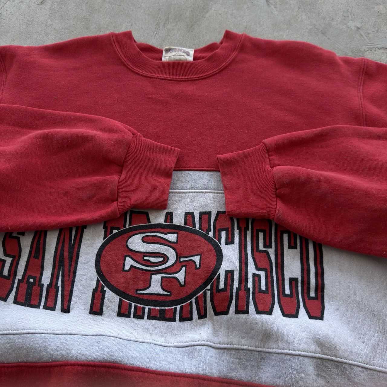 NFL Vintage Nutmeg NFL San Francisco 49ers Sweatshirt Red Size L Size US L / EU 52-54 / 3 - 4 Thumbnail