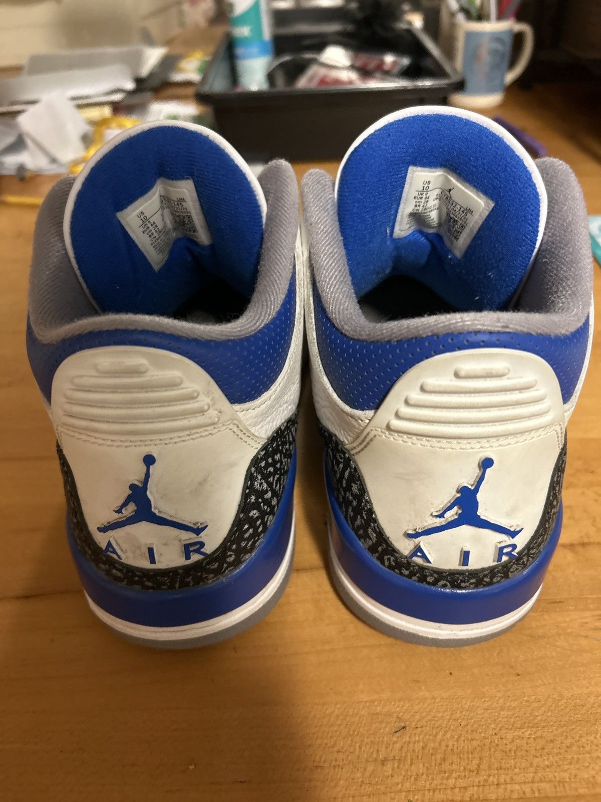 Jordan Brand Jordan 3 racer blue Size US 10 / EU 43 - 4 Thumbnail