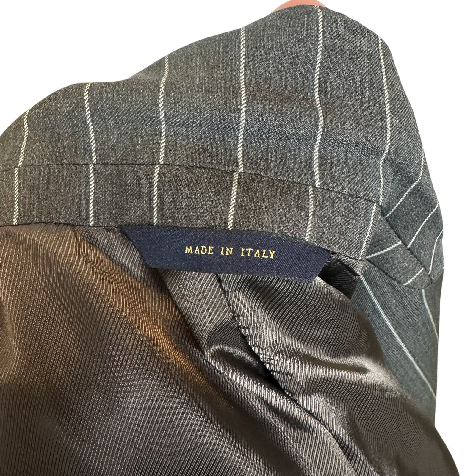 Brooks Brothers Brooks Brothers Regent Fit Wool Pinstripe 1818 Suit Blazer Size 40L - 8 Thumbnail