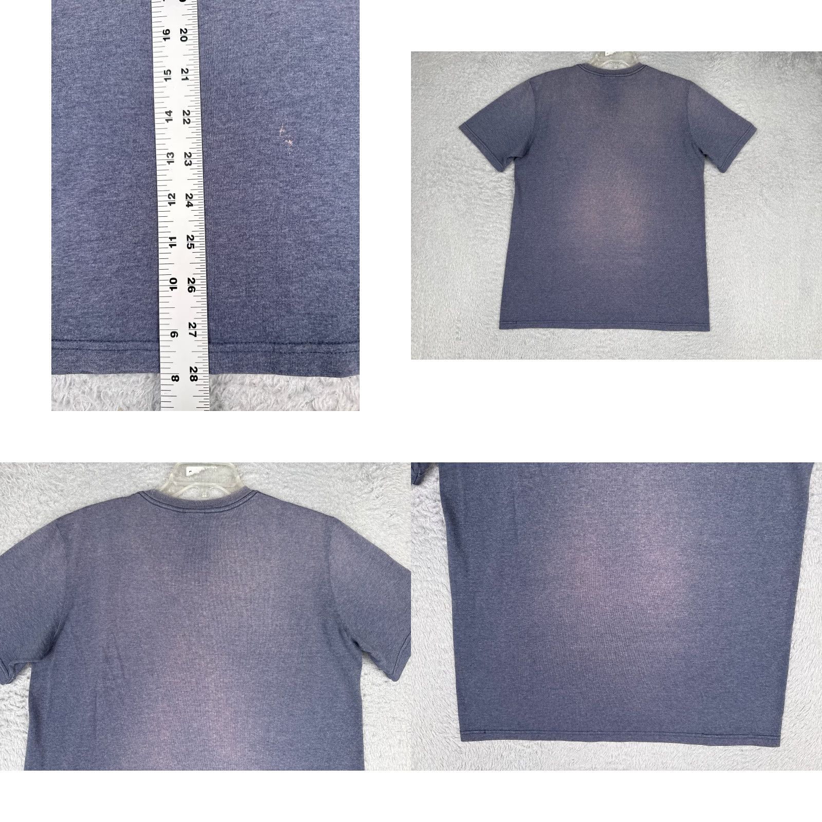 The North Face The North Face Shirt Men M Blue Short Sleeve Crew Neck Cotton Blend READ Size US M / EU 48-50 / 2 - 9 Thumbnail
