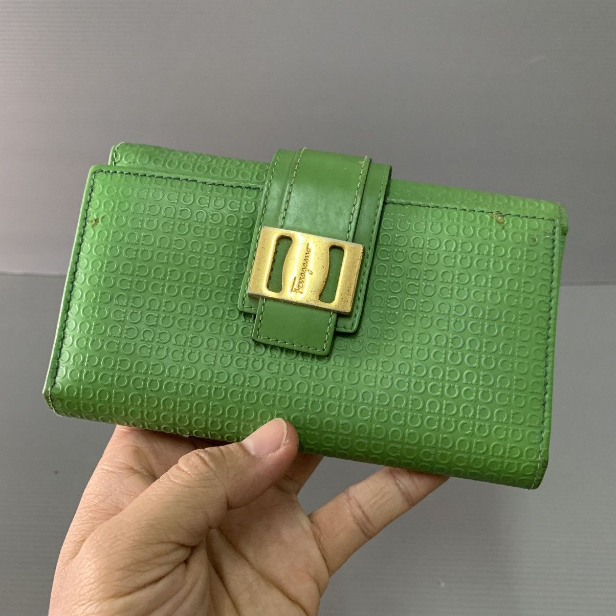 Salvatore Ferragamo Salvatore Ferragamo Leather Wallet Size ONE SIZE - 2 Thumbnail