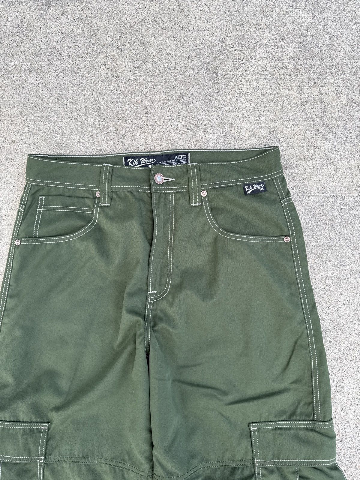 Other kikwear microsuede cargo pants Size US 32 / EU 48 - 2 Thumbnail