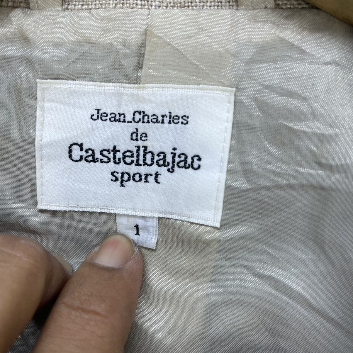Designer × Jean Charles De Castelbajac 💥Vintage Jean Charles De Castelbajac Colour Block Jacket Size US M / EU 48-50 / 2 - 6 Thumbnail