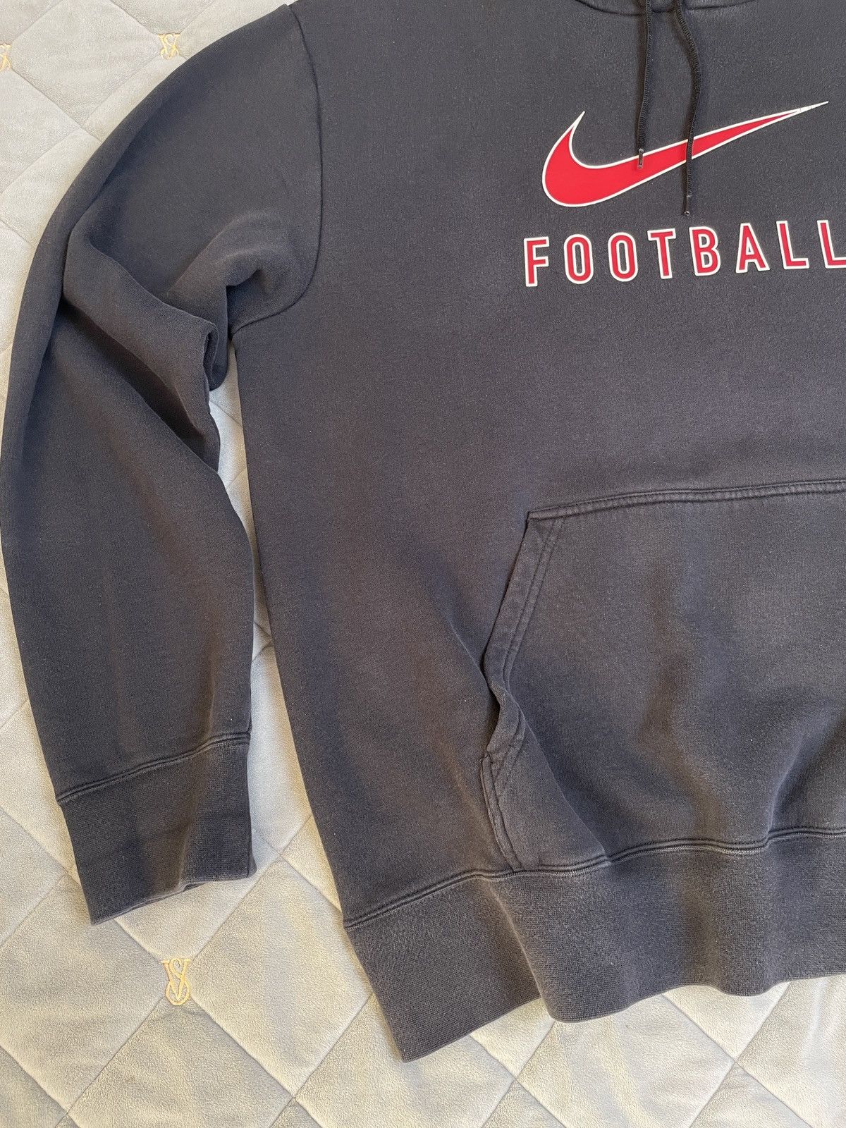 Nike × Vintage Vintage Nike Football Hoodie Size US XXL / EU 58 / 5 - 2 Thumbnail