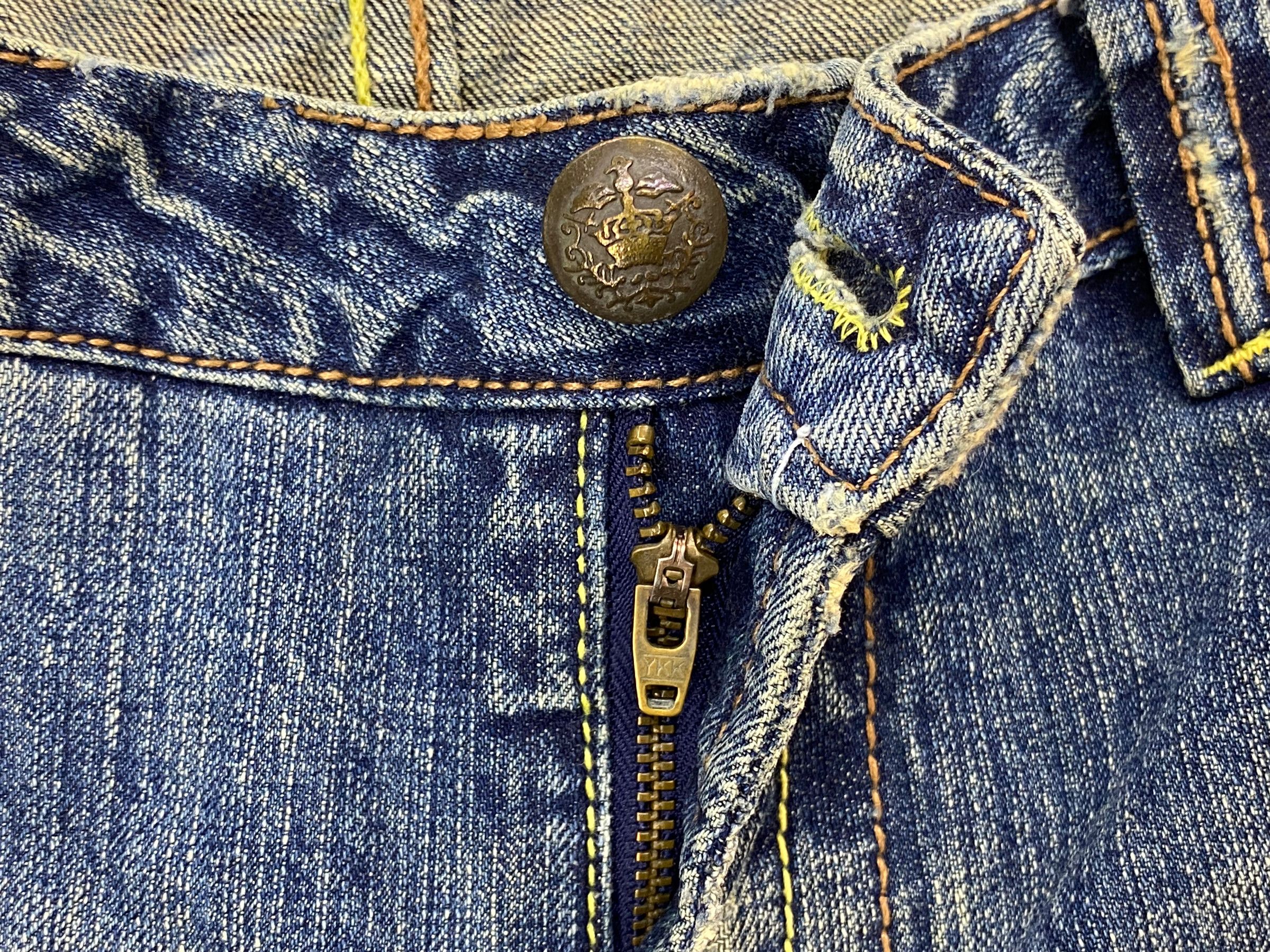 Vanquish Vanquish Denim Jeans Japanese Distressed Jeans Pants Size US 33 - 9 Thumbnail