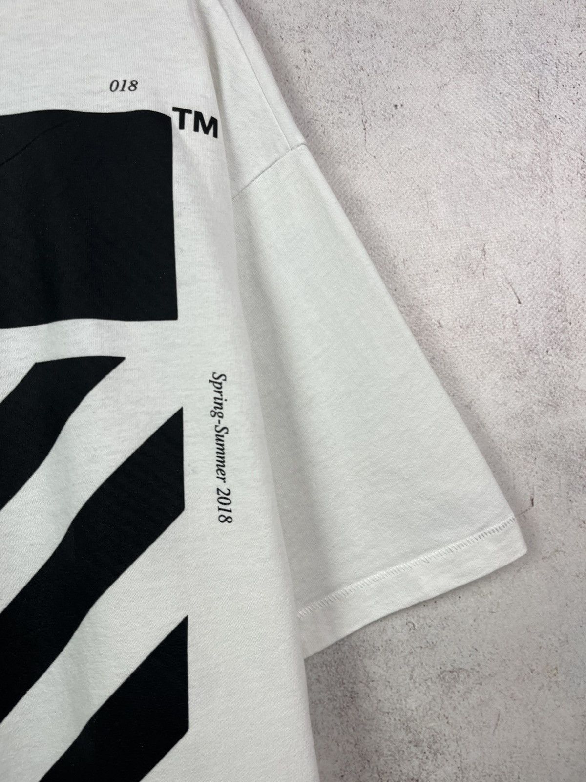 Off-White Off-White Temperature 2018 Oversized T-Shirt Rare Hype Y2K Size US XL / EU 56 / 4 - 6 Thumbnail