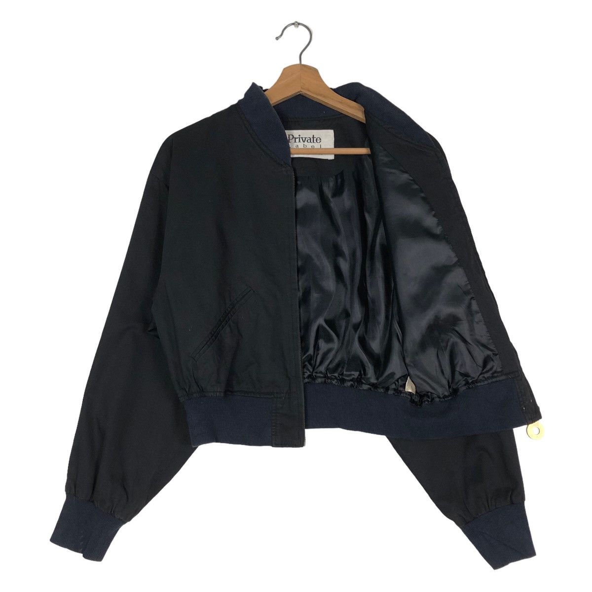 Japanese Brand 🔥Vintage Cropped Biker Jacket Private Label Issey Miyake Size US S / EU 44-46 / 1 - 11 Thumbnail