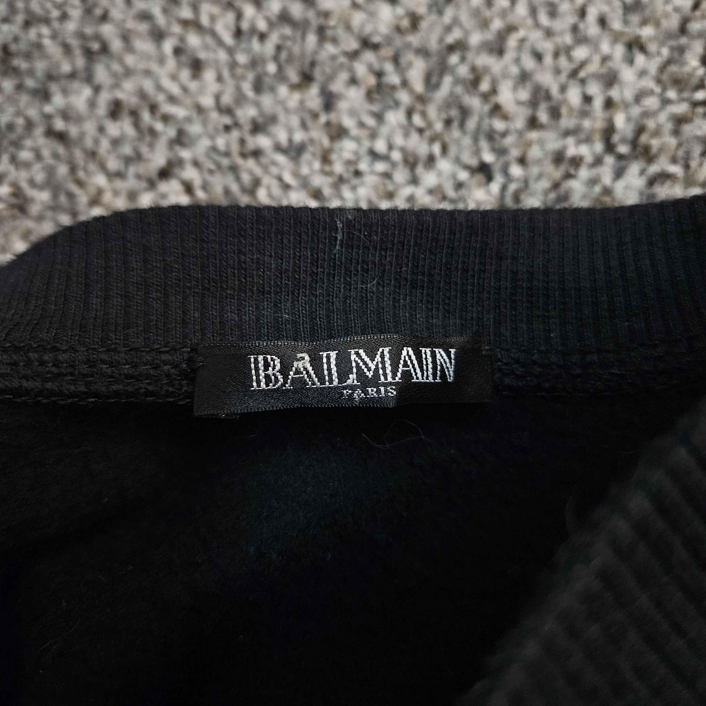 Balmain Cable Knit Jersey Crewneck Sweater W/ Hoodie Pocket Size US XL / EU 56 / 4 - 7 Thumbnail