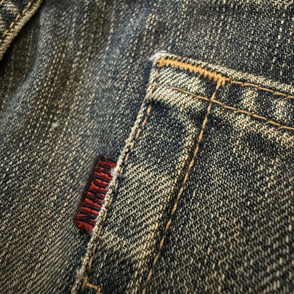 If Six Was Nine 🔥🇯🇵 Japanese Archival Edwin 503 Mud Rusty Denim Size US 30 / EU 46 - 11 Thumbnail