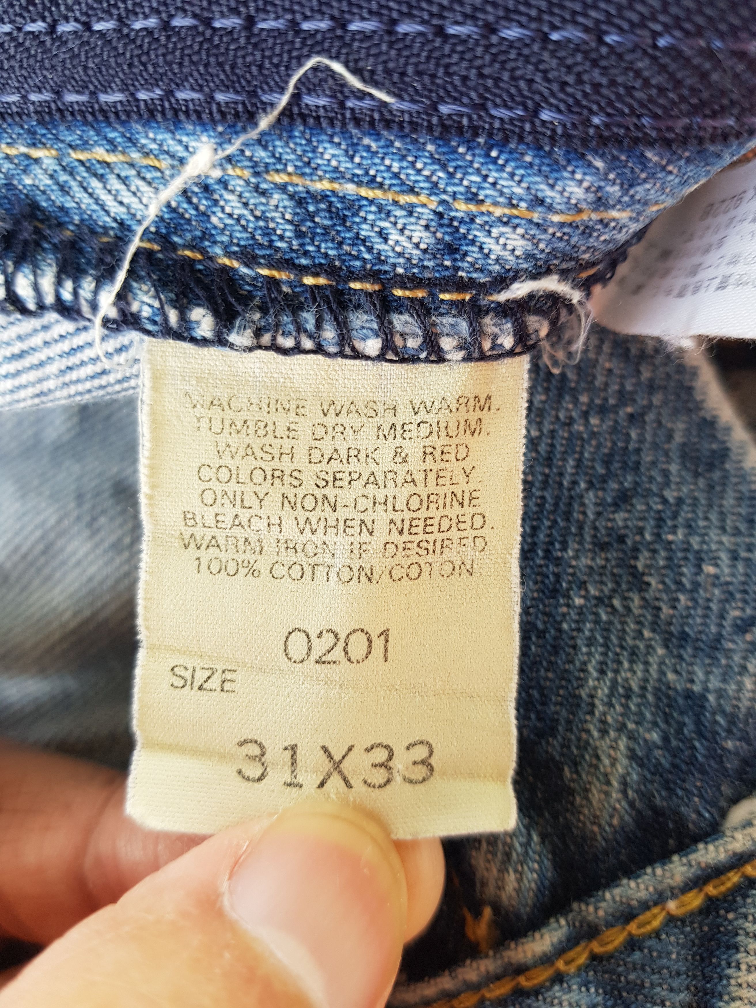Lee Vintage 80s Lee Sunfaded Jeans Lee Light Wash Denim Pants Size 28" / US 6 / IT 42 - 7 Thumbnail