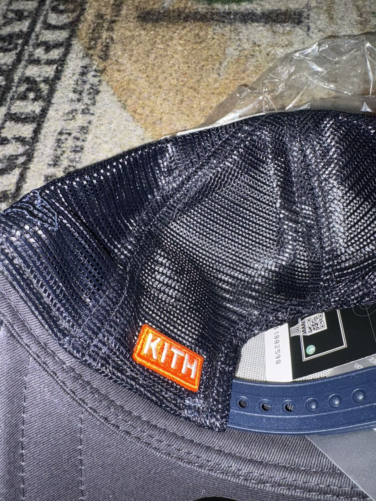 Kith × NBA Kith & New Era New York Knicks 9FORTY Trucker Snapback Size ONE SIZE - 4 Thumbnail