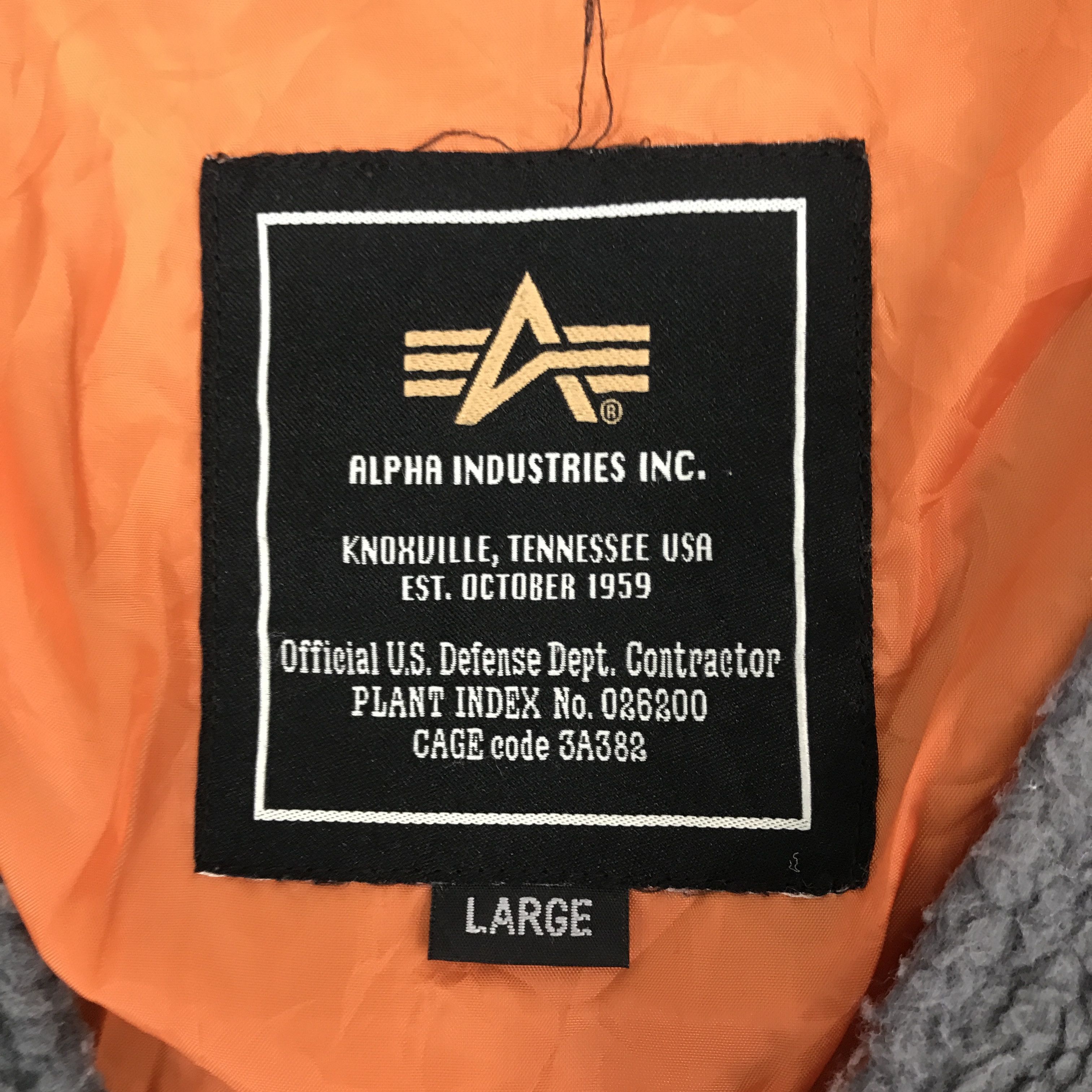Alpha Industries × Vintage Rare alpha industries jacket Size US L / EU 52-54 / 3 - 9 Thumbnail