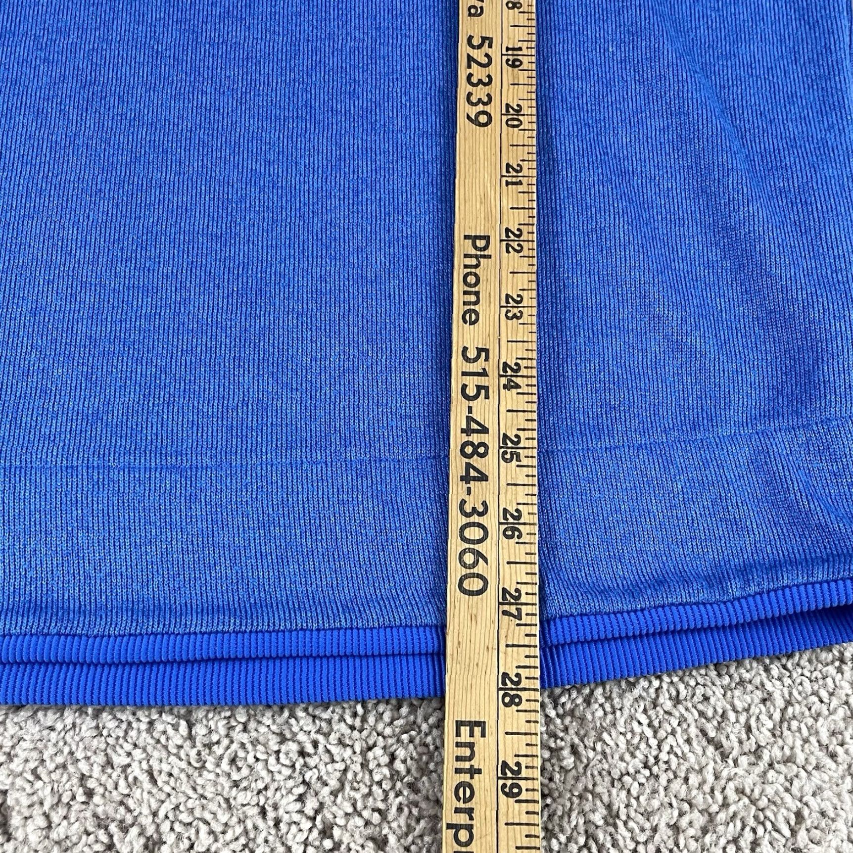 Under Armour Under Armour Pullover Mens XL ColdGear Golf 1/4 Snap Long Sleeve Sweatshirt Blue Size US XL / EU 56 / 4 - 7 Thumbnail