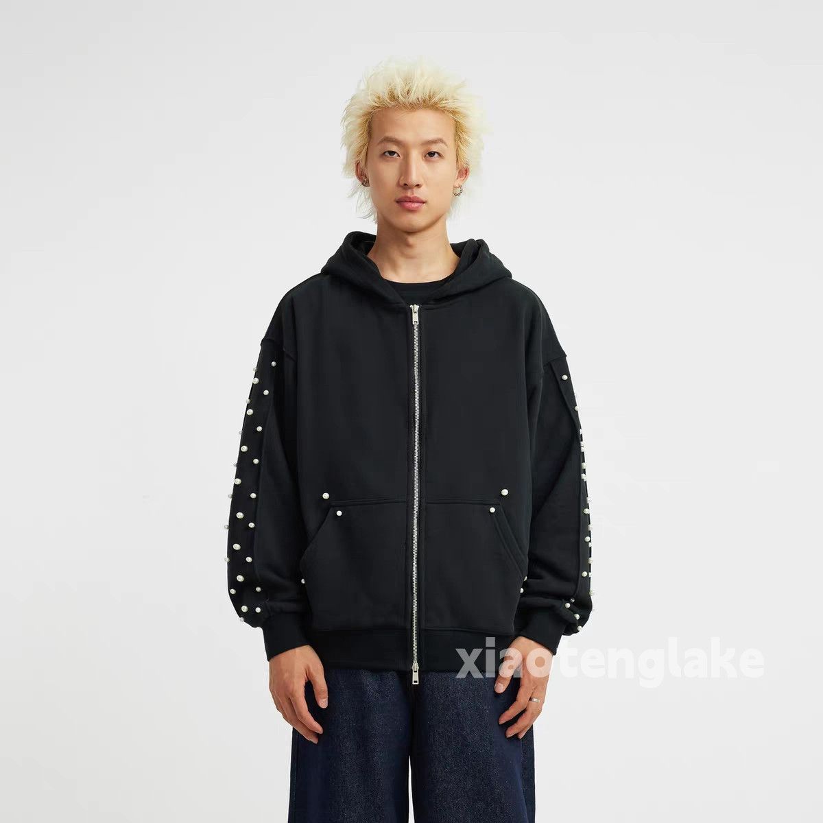 Designer Utility loose outdoor punk grunge hiphop loose hoodie Size US M / EU 48-50 / 2 - 4 Thumbnail