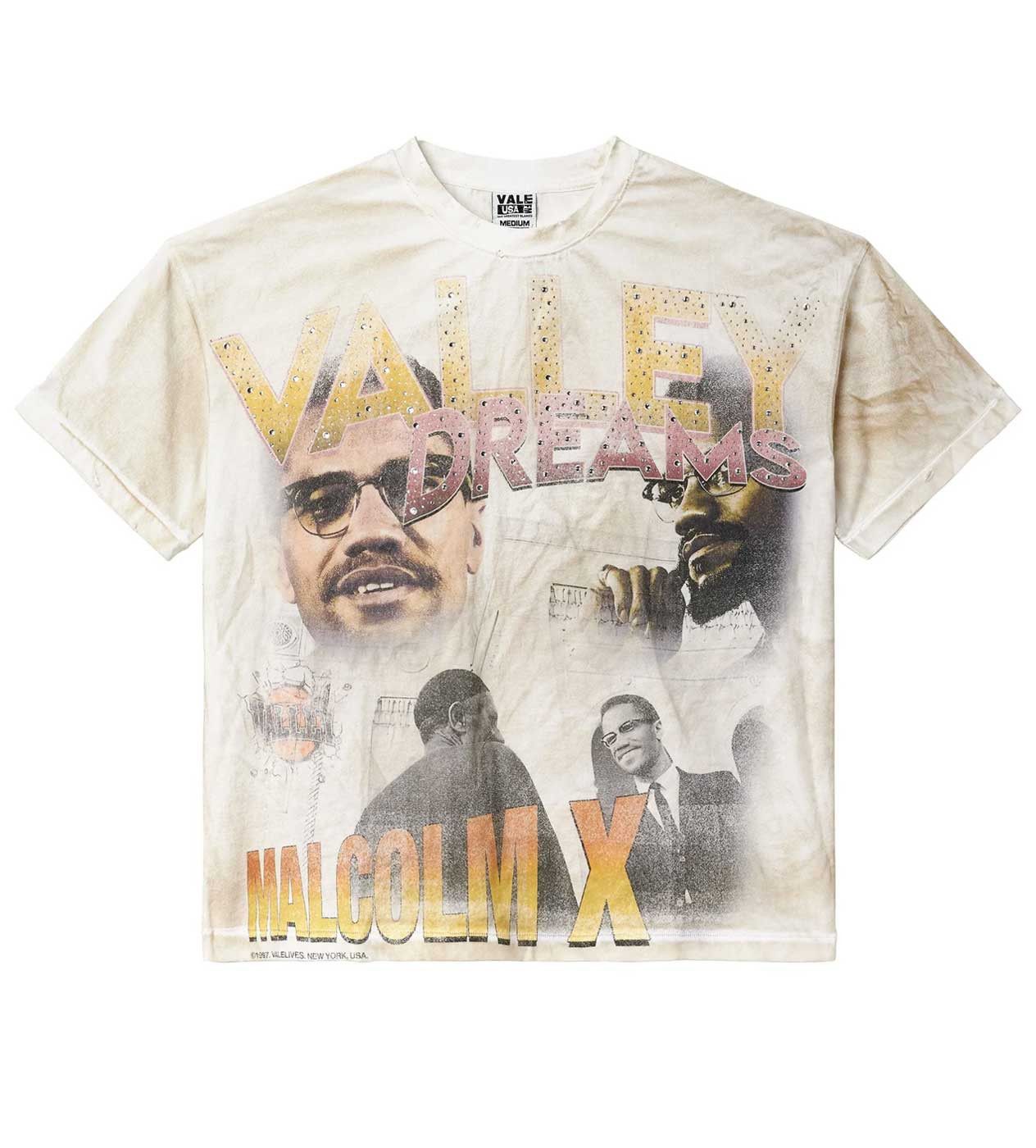 Vale Forever By Any Means Bling Tee Cream Size US L / EU 52-54 / 3 - 1 Thumbnail