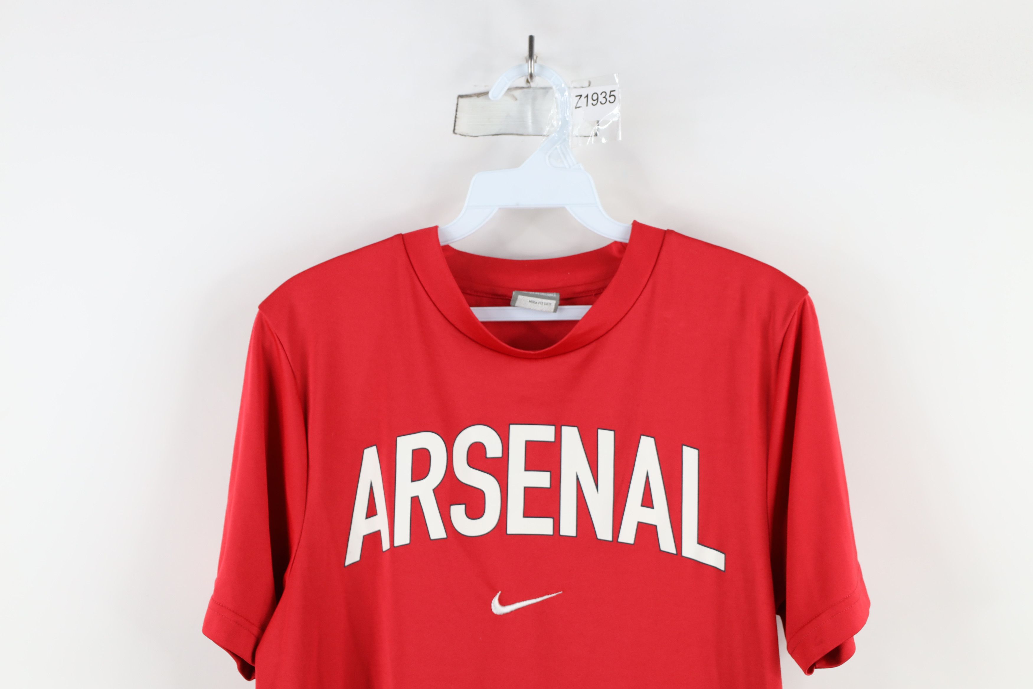 Nike × Vintage Vintage Nike Swoosh Arsenal FC Soccer Football T-Shirt Size US S / EU 44-46 / 1 - 2 Thumbnail