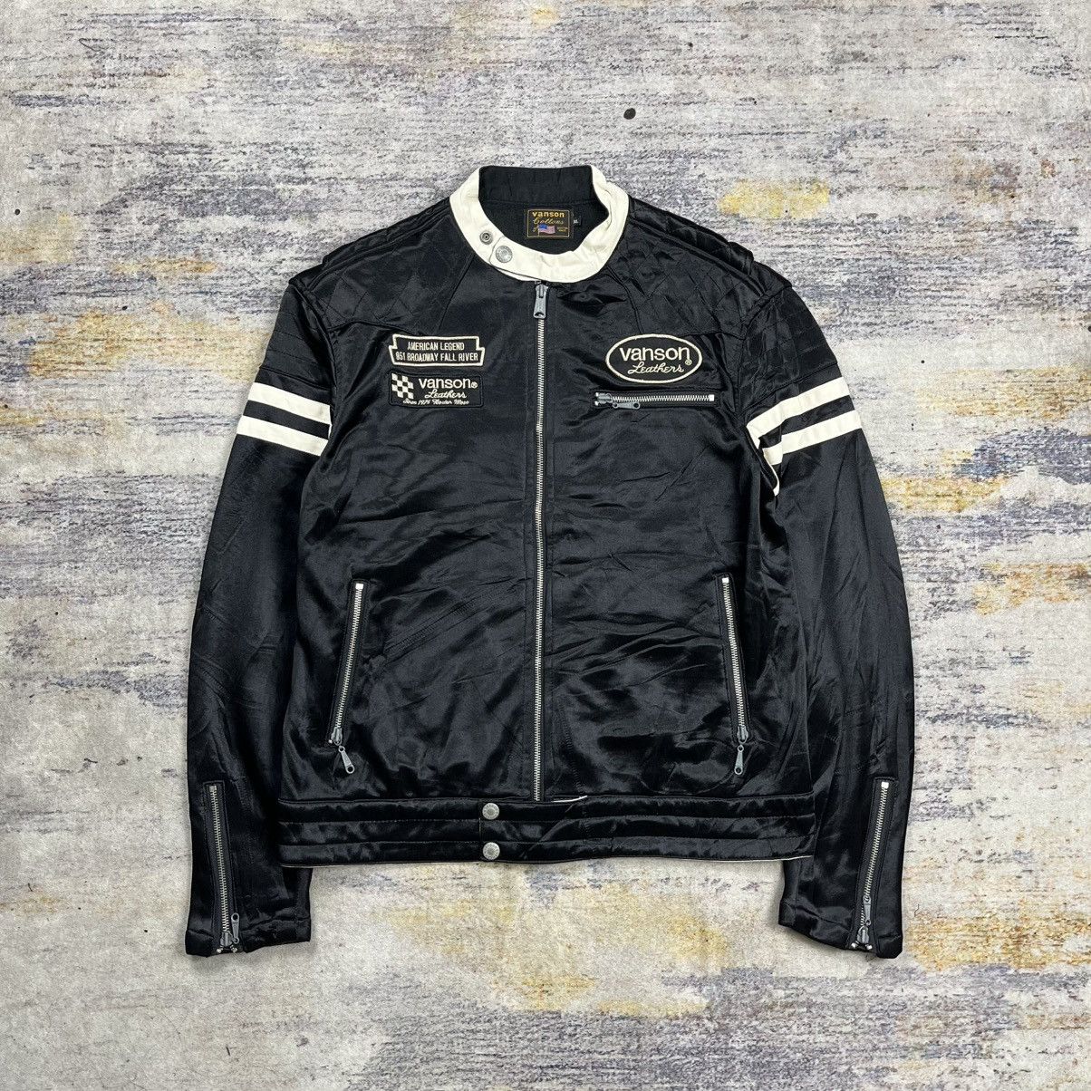 Vanson Leathers Vanson leather motorcycle jacket Size US XL / EU 56 / 4 - 1 Thumbnail