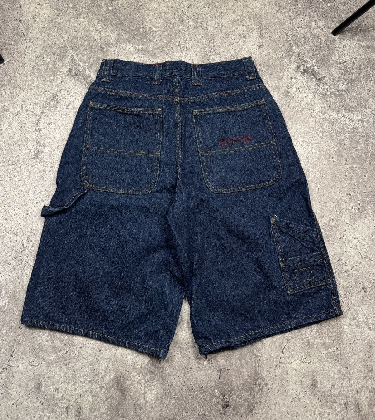 Bdg Vintage BDG Y2K Cargo Carpenter Denim Shorts Japanesse style Size US 28 / EU 44 - 1 Thumbnail
