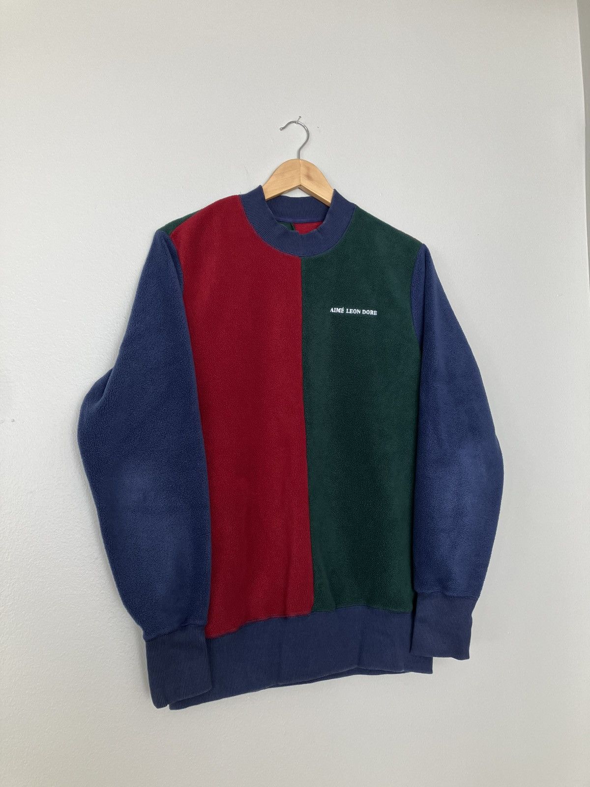 Aime Leon Dore FW 2018 Polar Colorblock Fleece