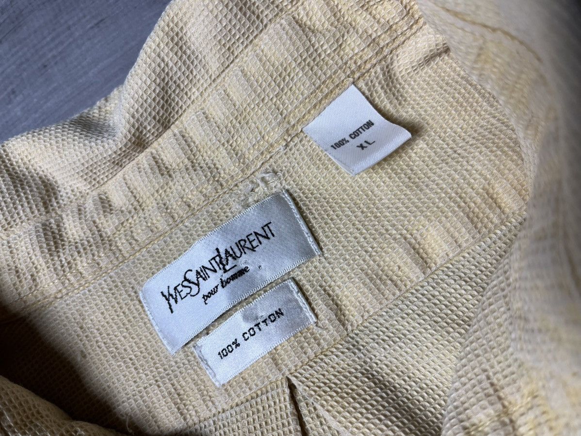 Yves Saint Laurent Yves saint Laurent corduroy shirt classic size XLarge Size US XL / EU 56 / 4 - 4 Thumbnail