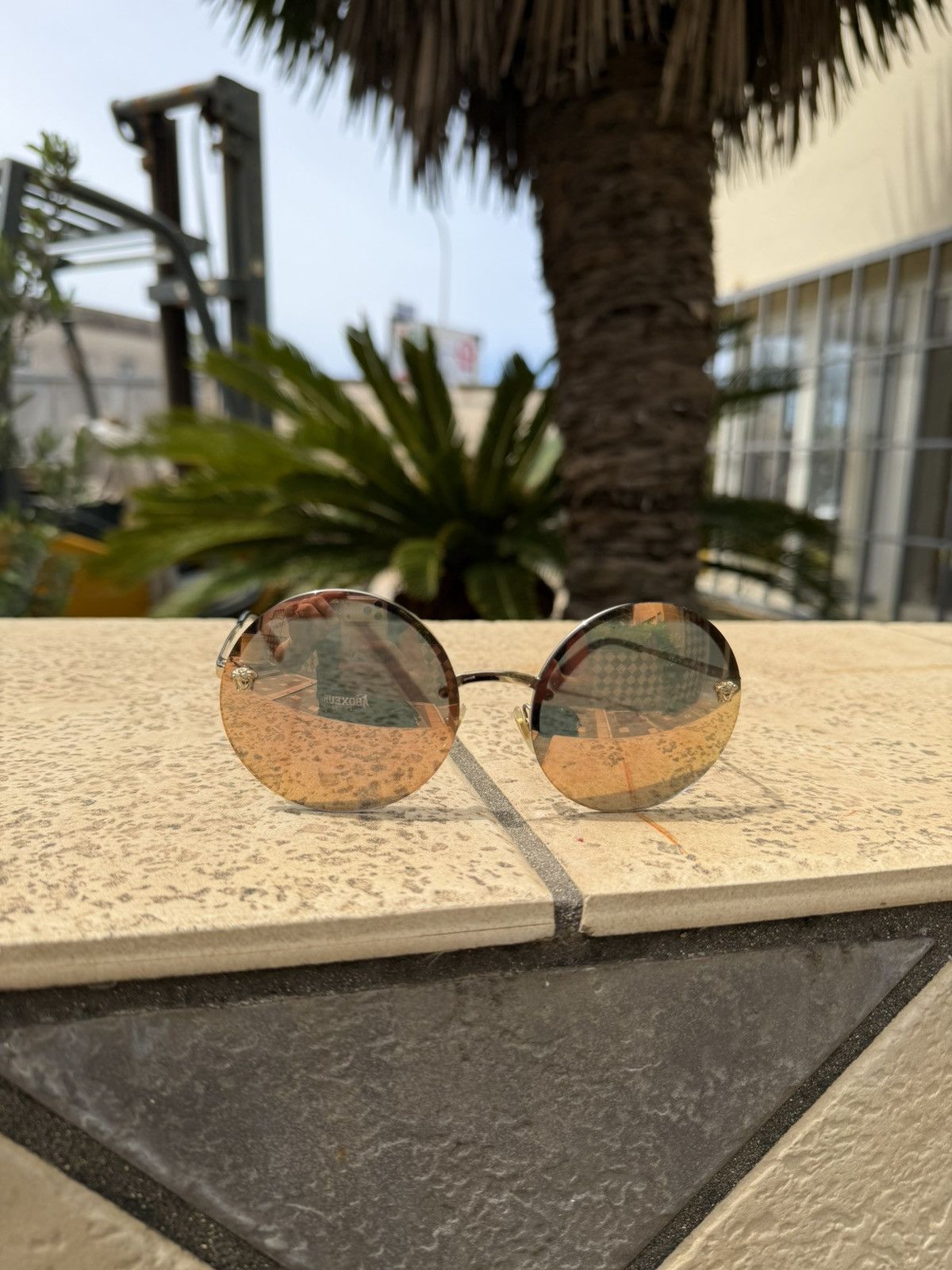 Versace Versace Sunglasses Gold mod.2176 Medusa Size ONE SIZE - 2 Thumbnail