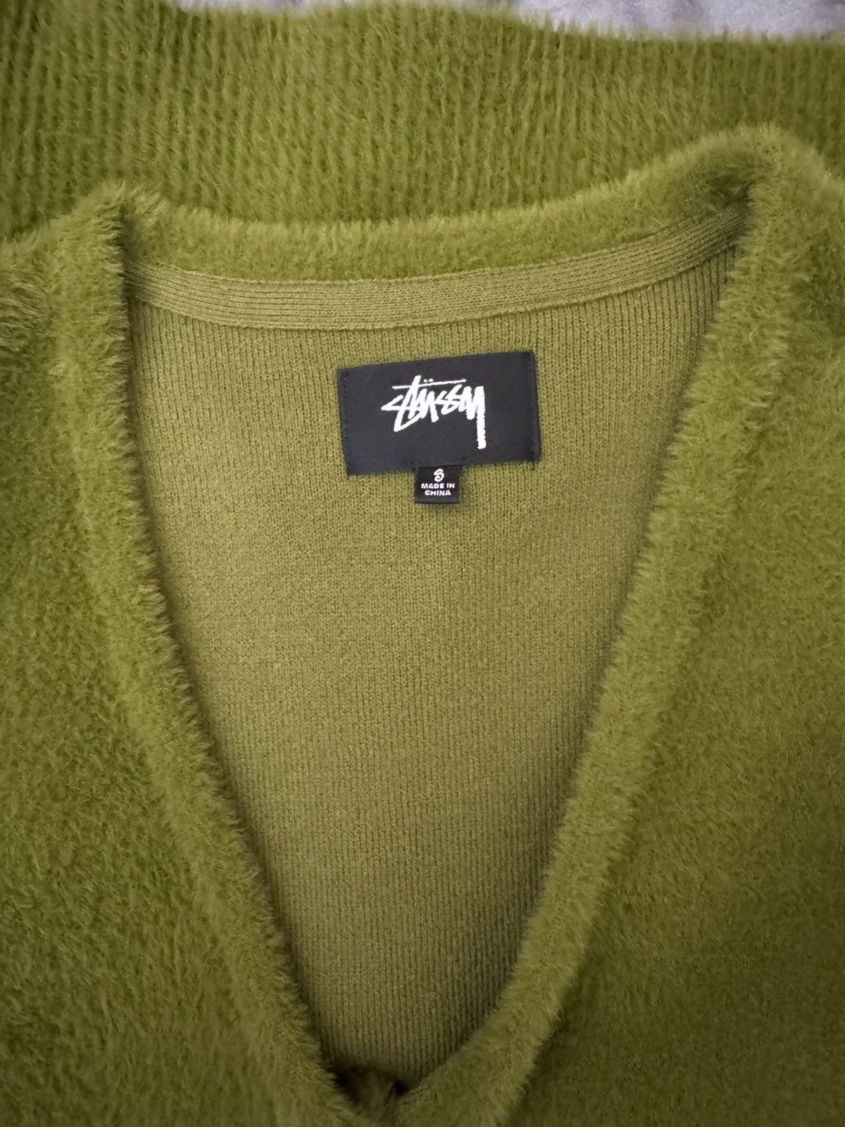 Stussy Shaggy Cardigan Size US S / EU 44-46 / 1 - 3 Thumbnail
