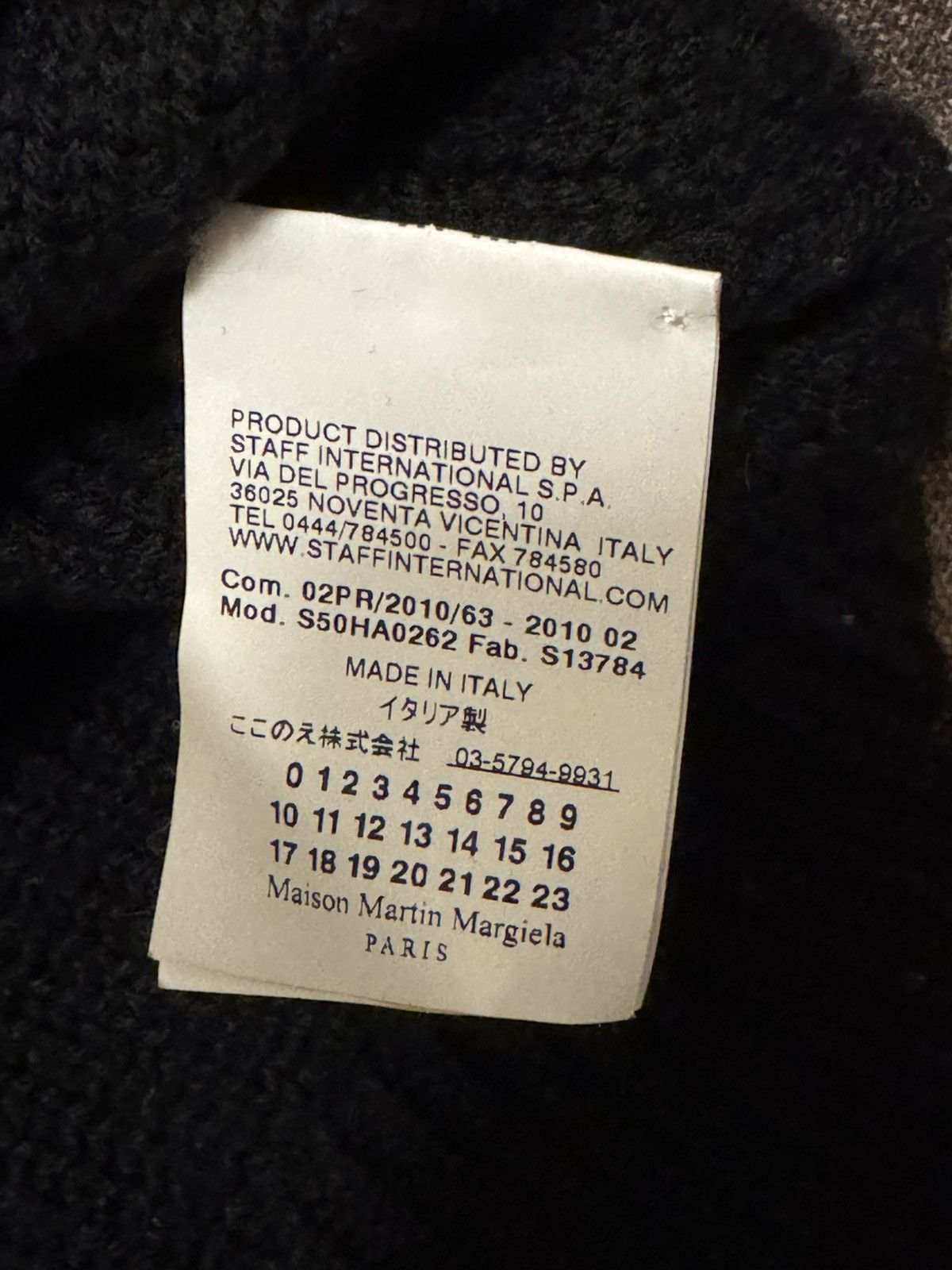 Maison Margiela Maison Margiela Inside Out Checkered Wool Sweater Size US M / EU 48-50 / 2 - 3 Thumbnail
