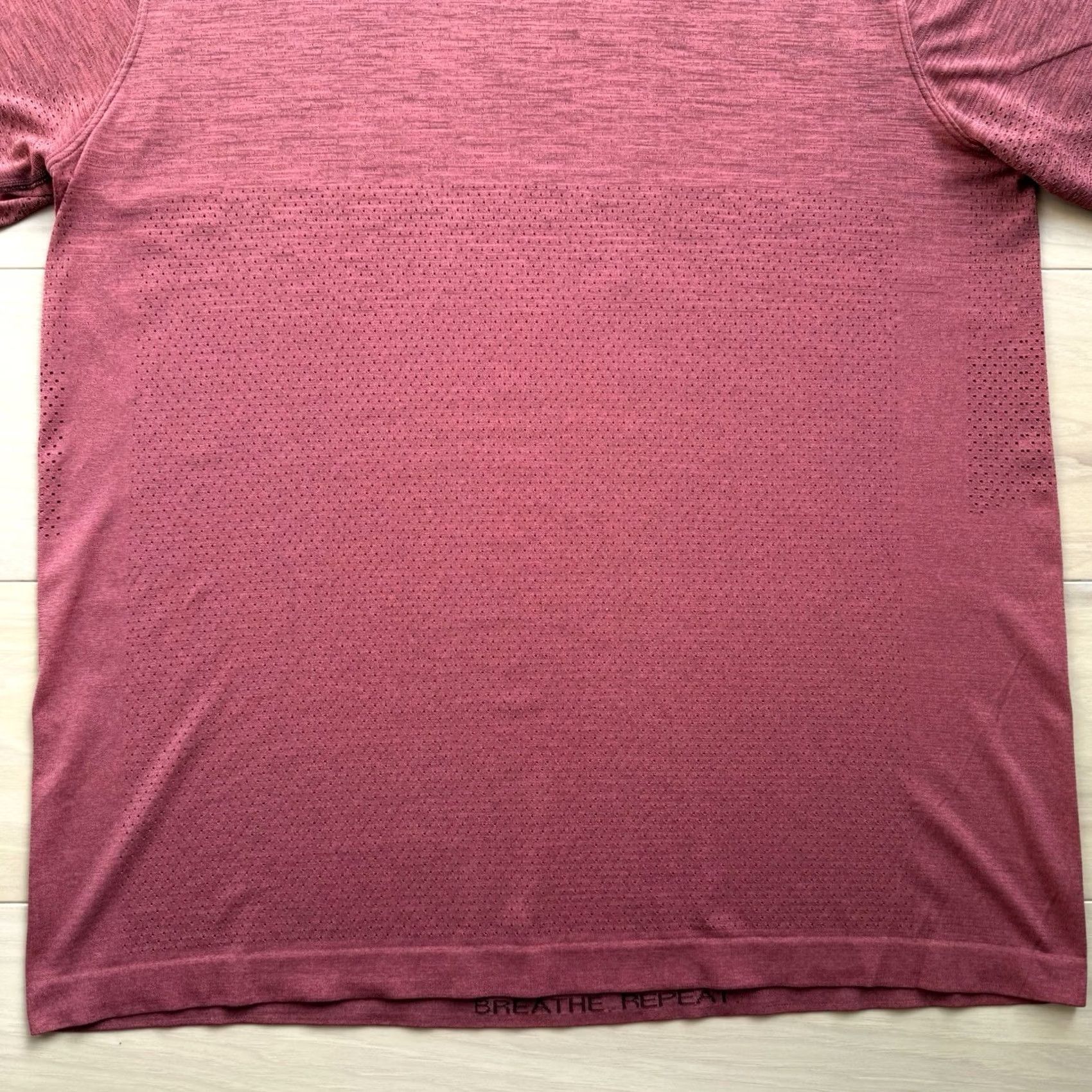 Lululemon Lululemon Vent Shirt 2XL Red T-Shirt Men Sportswear Athleisure Size US XXL / EU 58 / 5 - 4 Thumbnail