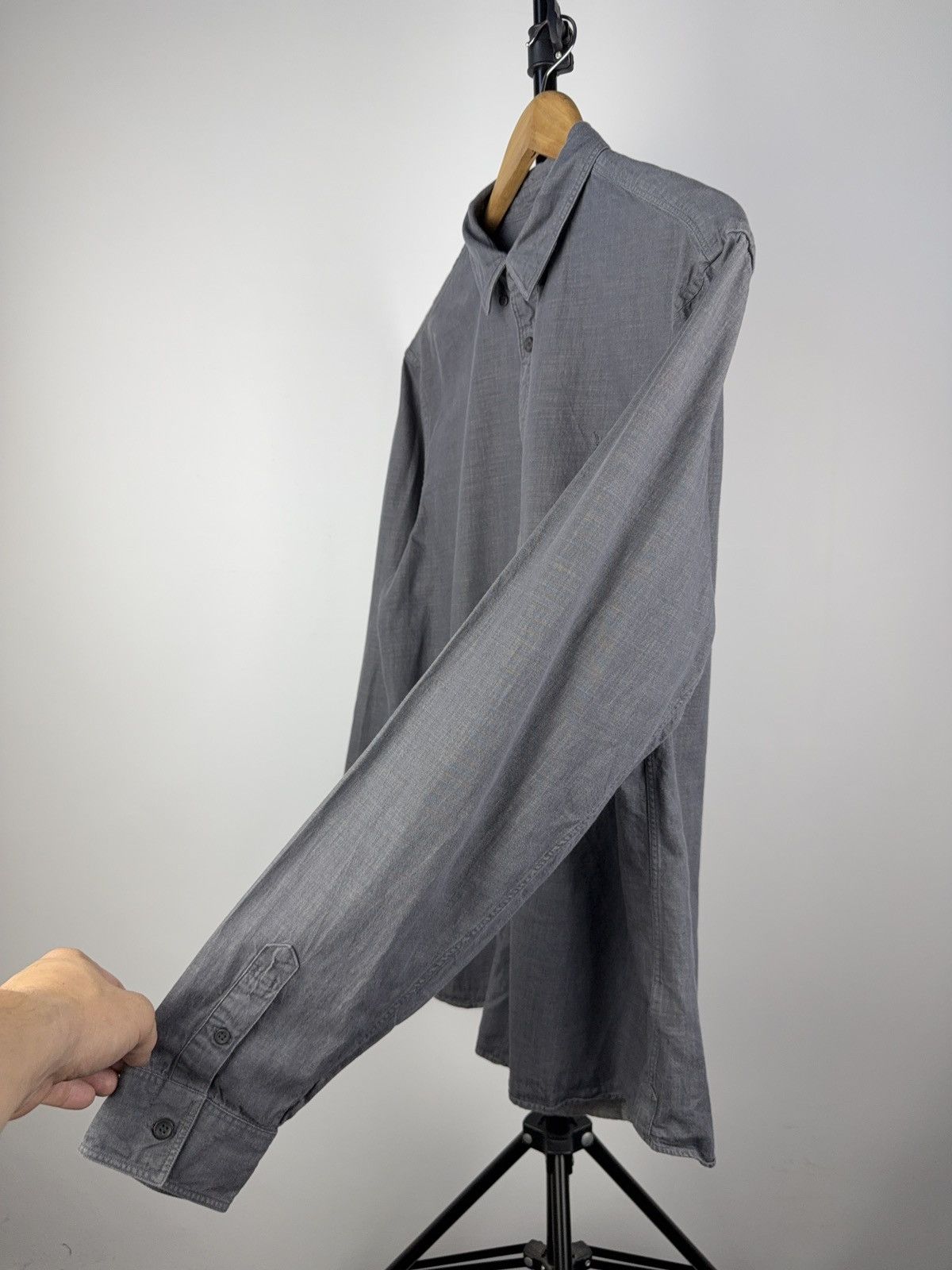 Allsaints Vintage Allsaints Shirt Button Ups Long Sleeve Mens Size L Size US L / EU 52-54 / 3 - 5 Thumbnail