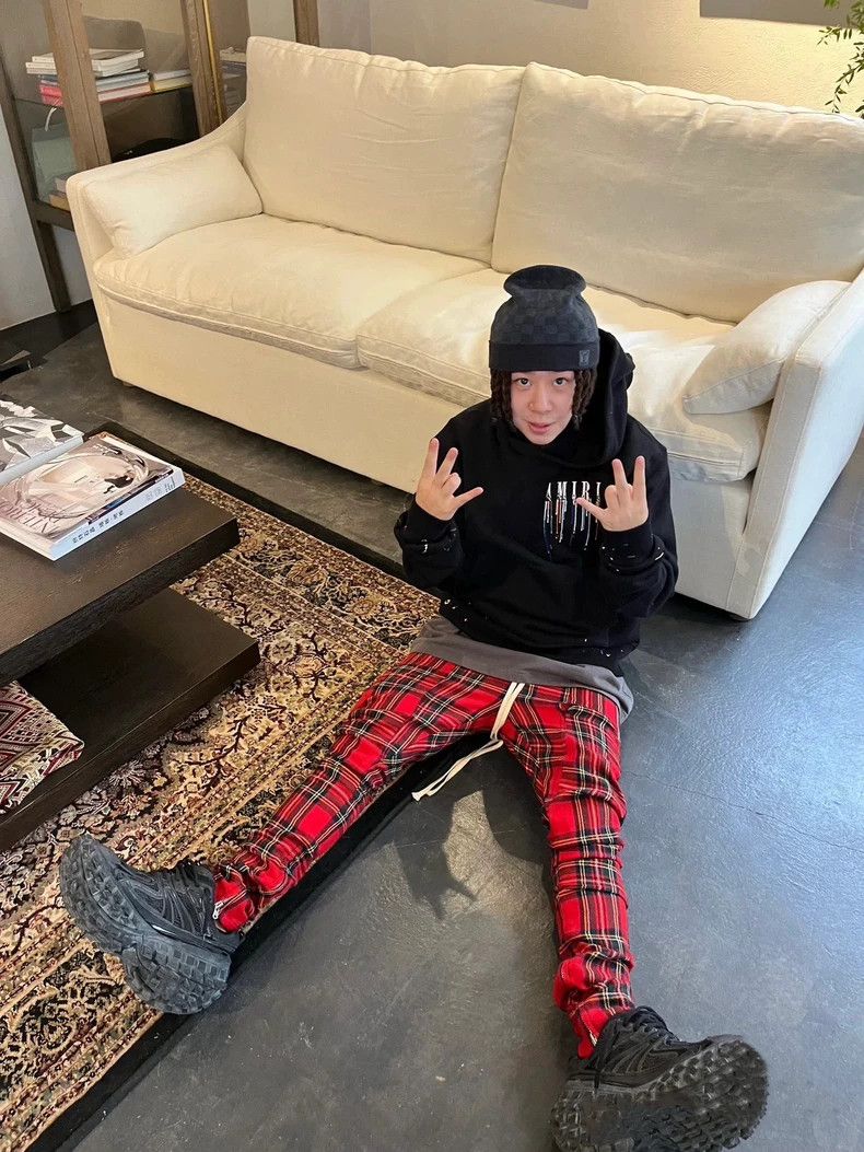 Fear of God Fear of God Red plaid cropped pants Size US 32 / EU 48 - 5 Thumbnail