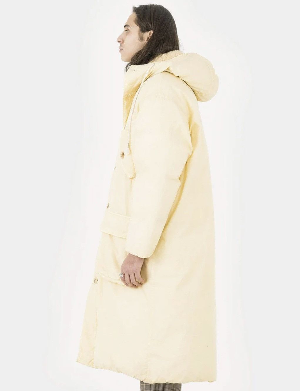 Marni FW 19, Down Coat - Shearling Hood Size US M / EU 48-50 / 2 - 7 Thumbnail