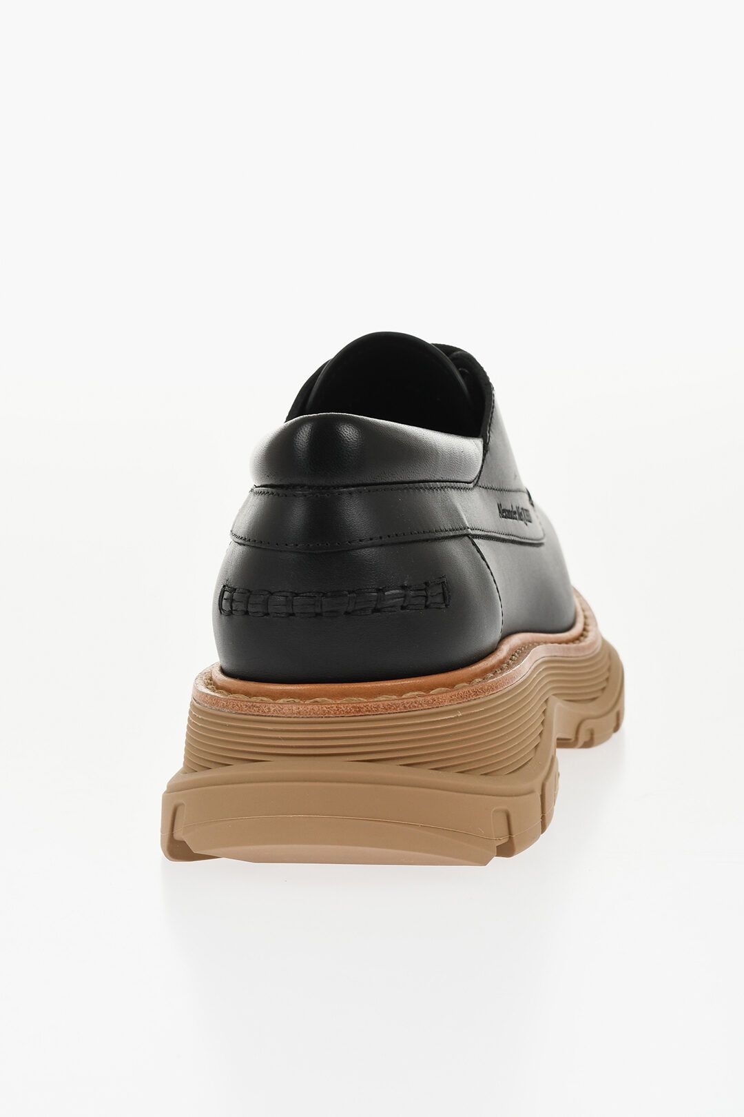 Alexander McQueen og1mm0925 Leather Lace-up Shoes in Black Size US 10.5 / EU 43-44 - 3 Thumbnail
