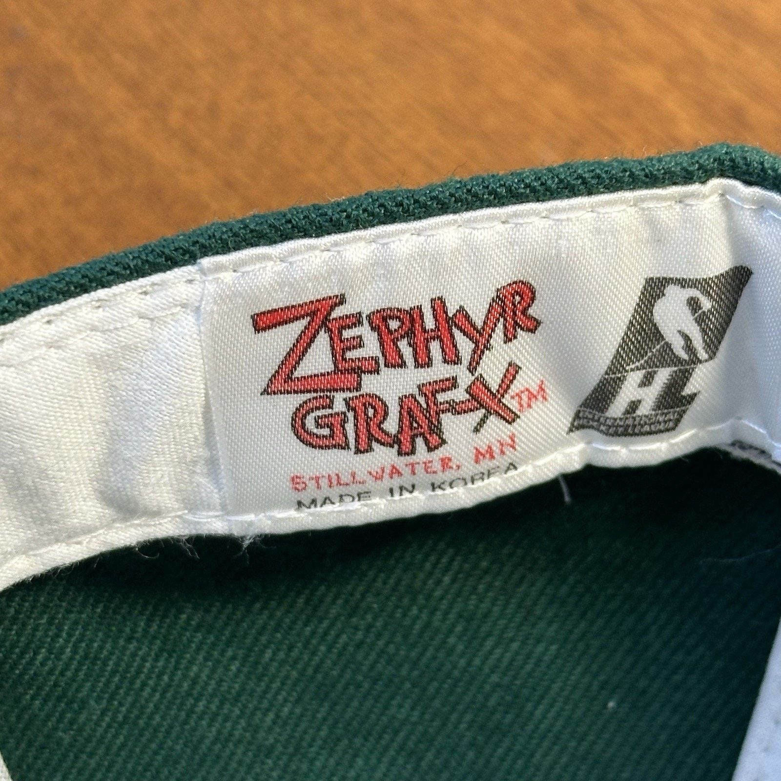 Zephyr Rare Vintage 90s Houston Aeros IHL Fitted Hat Size 6 7/8 New Size ONE SIZE - 7 Thumbnail