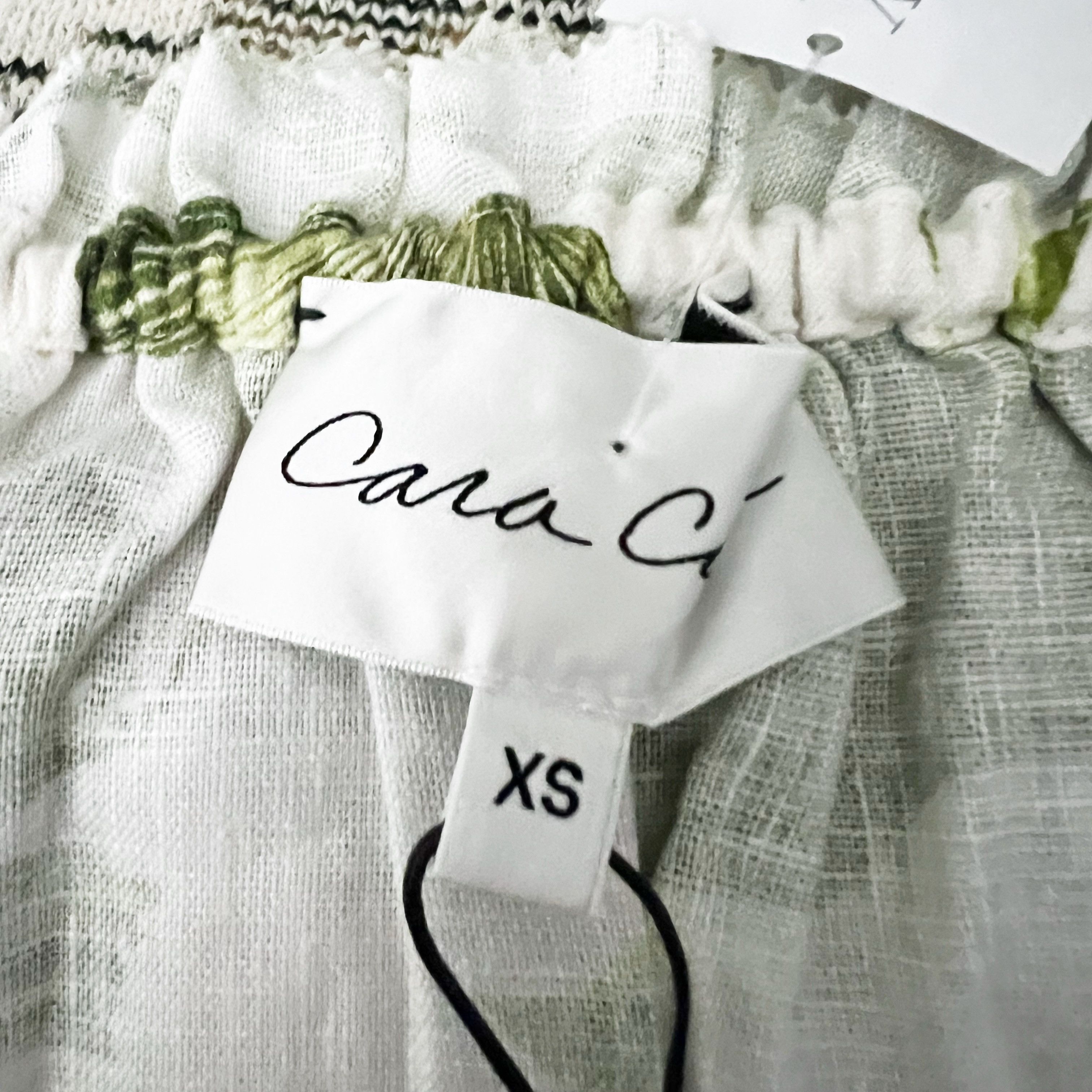 Other NEW Cara Cara Linen Smocked Stretch Size XS / US 0-2 / IT 36-38 - 2 Thumbnail