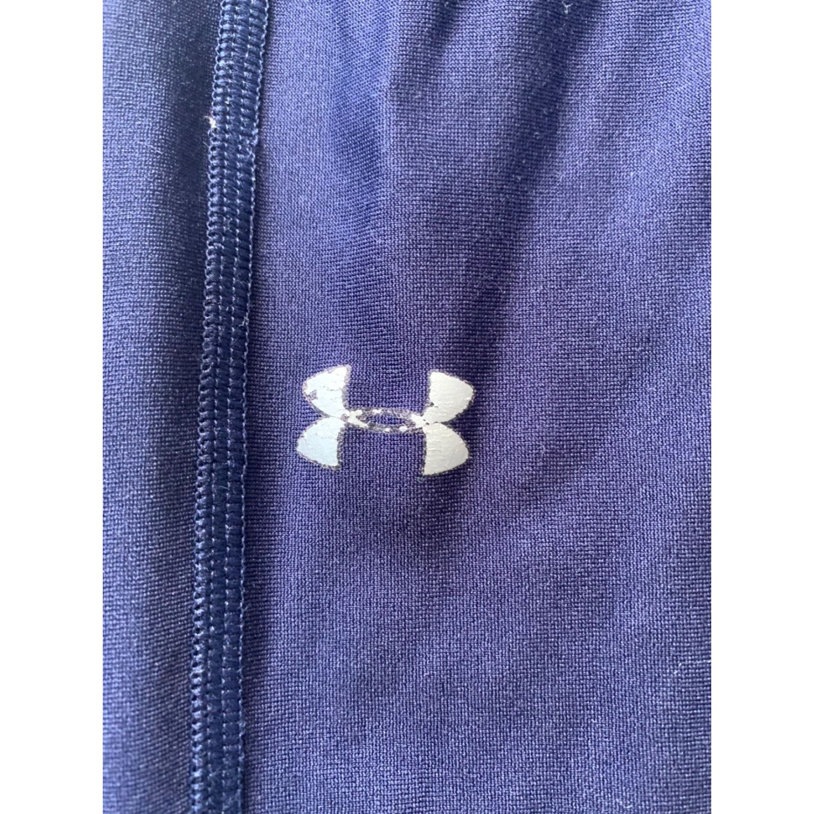 Under Armour Women's Under Armour Compression Pants Small S Blue Size 28" / US 6 / IT 42 - 2 Thumbnail
