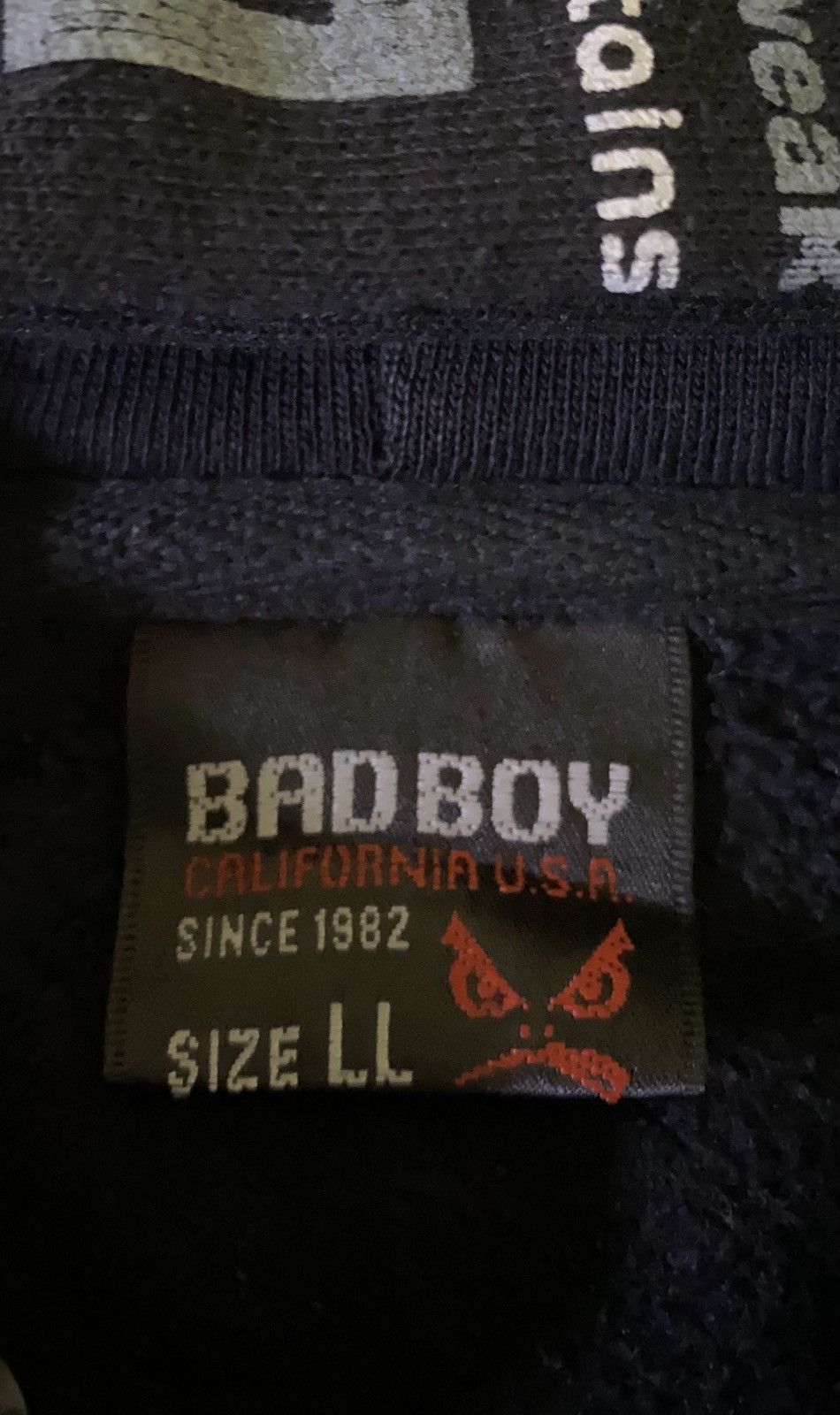 Japanese Brand × Vintage 🔥RARE🔥🔥BAD BOY Full Print Hoodie Size US XL / EU 56 / 4 - 8 Thumbnail