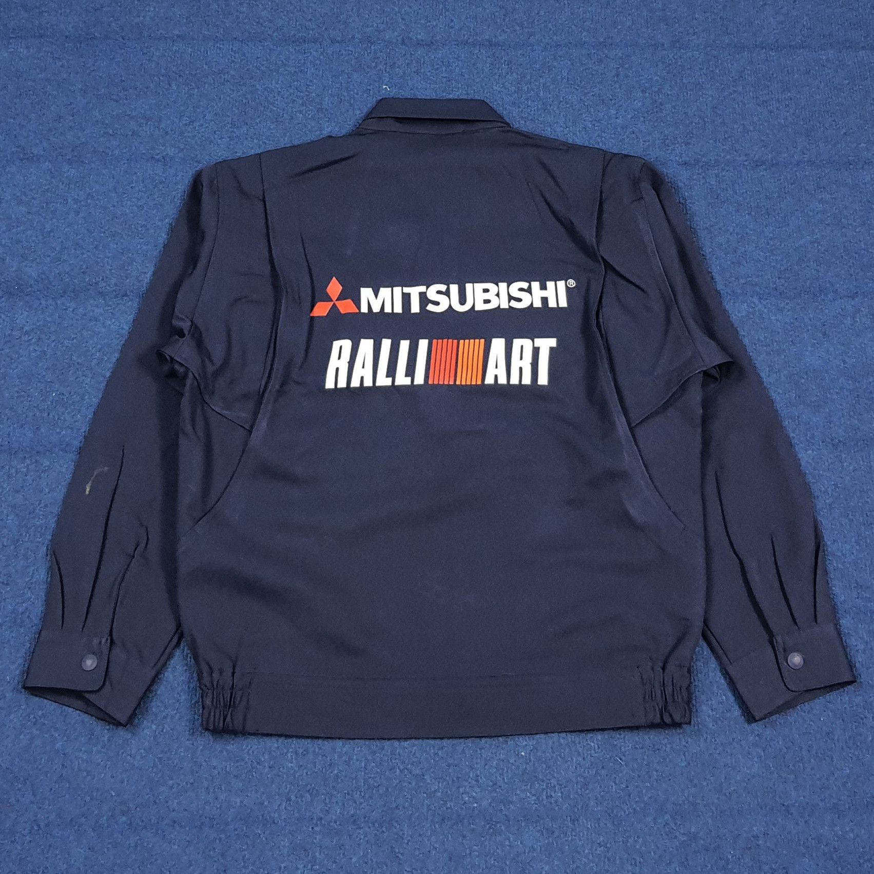 Japanese Brand Vintage Mitsubishi Ralliart Racing Custom Logo Jacket C295N2 Size US S / EU 44-46 / 1 - 1 Thumbnail