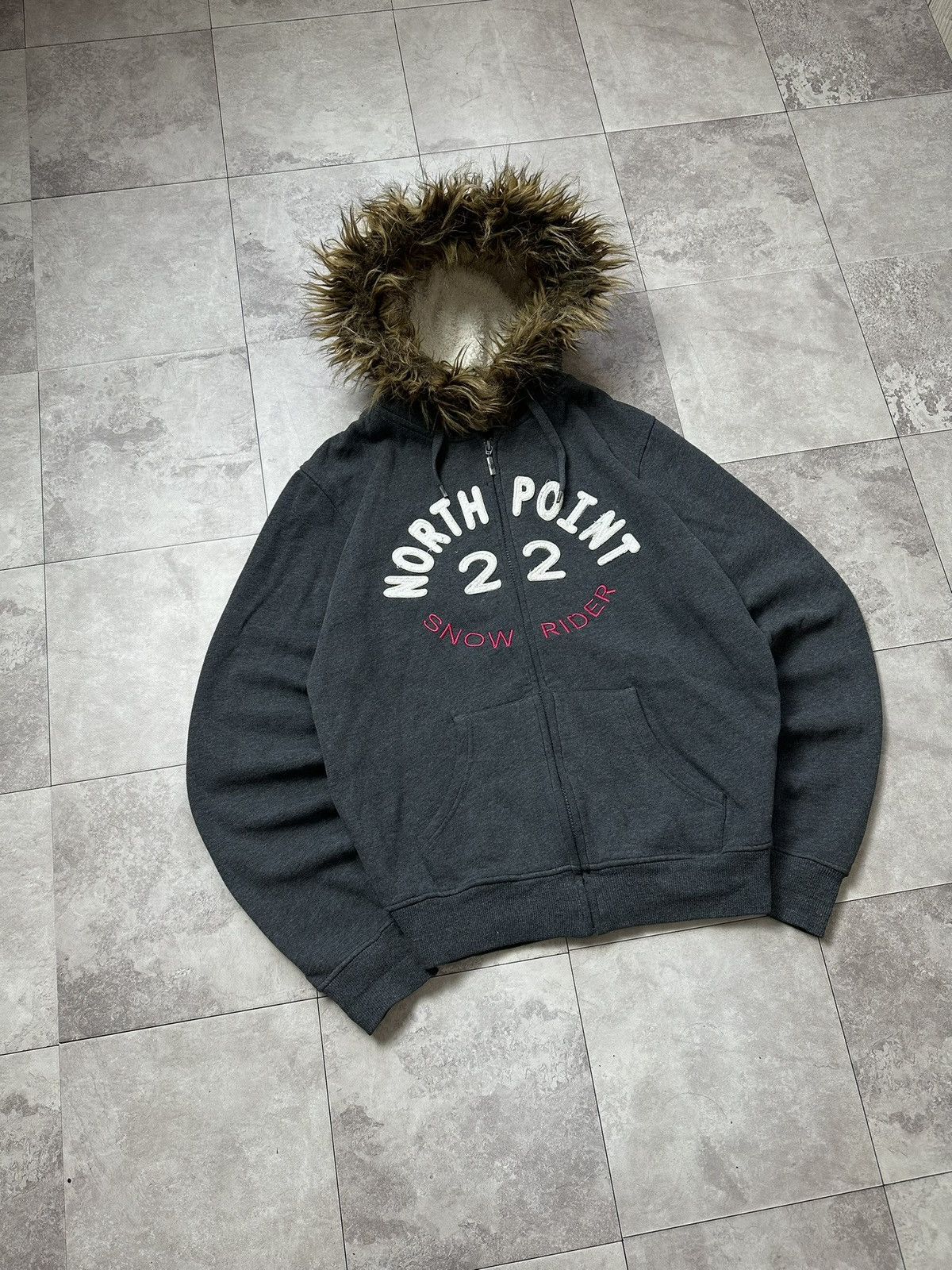 Hysteric Glamour × If Six Was Nine × Le Grande Bleu (L.G.B.) Vintage LGB If Six Was Nine Style Faux Fur Zip Hoodie Jacket Size US XL / EU 56 / 4 - 3 Thumbnail