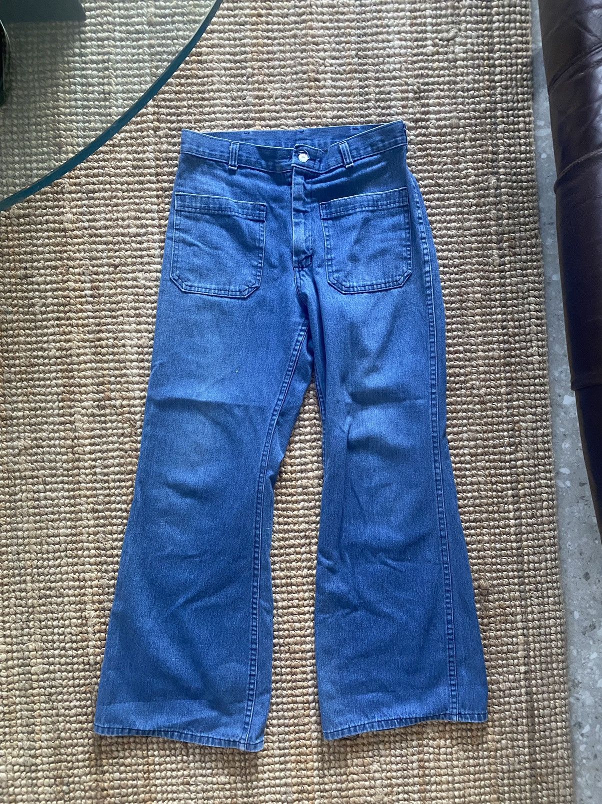Vintage Vintage 50’s/60's Navy Military Issued Flared Jeans Size US 30 / EU 46 - 1 Thumbnail