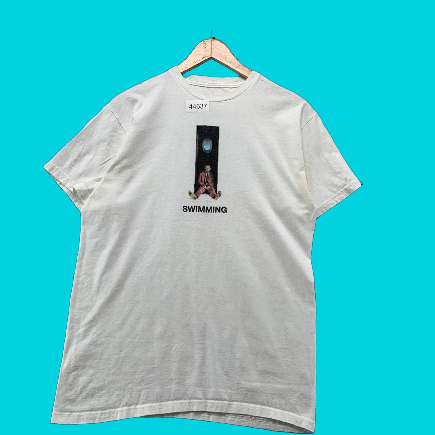 Vintage Mac Miller Swimming Shirt Mens Medium White Hip Hop Rap Tee 2018 Promo Size US M / EU 48-50 / 2 - 1 Thumbnail