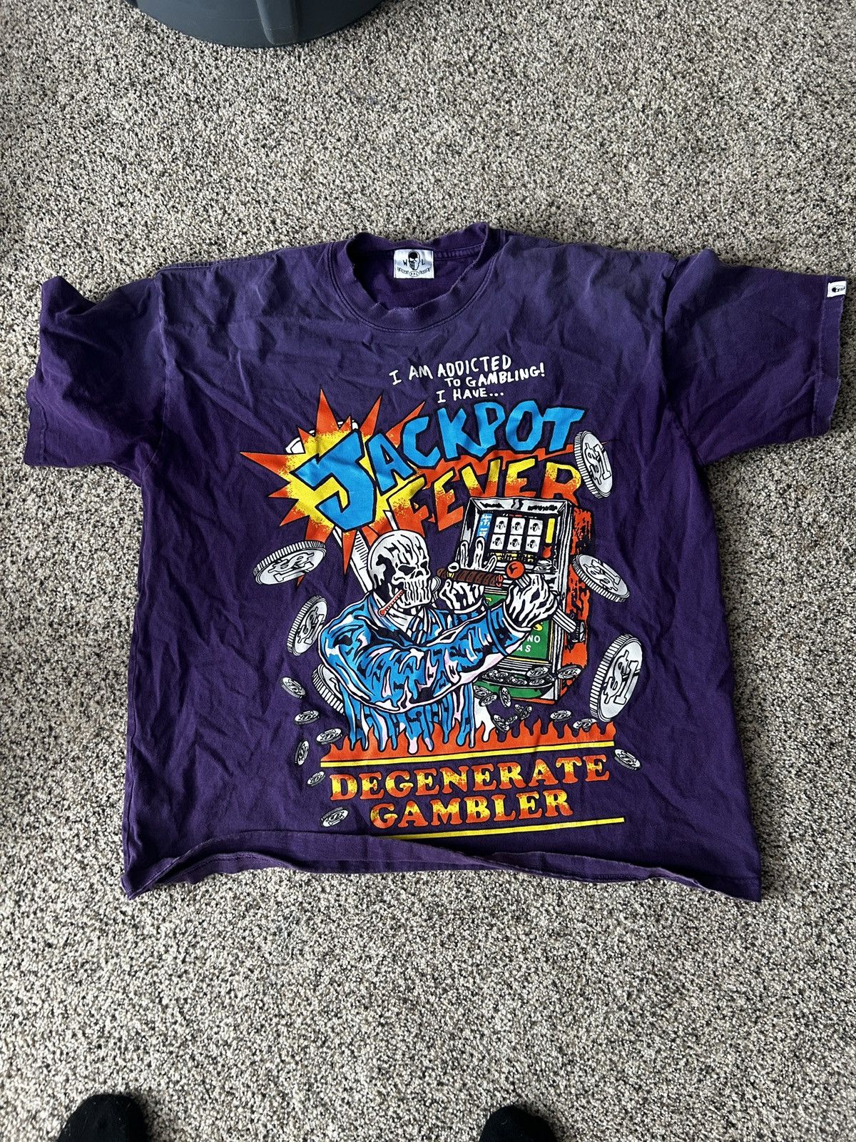 Warren Lotas Gambling addiction tee Size US XXL / EU 58 / 5 - 1 Thumbnail