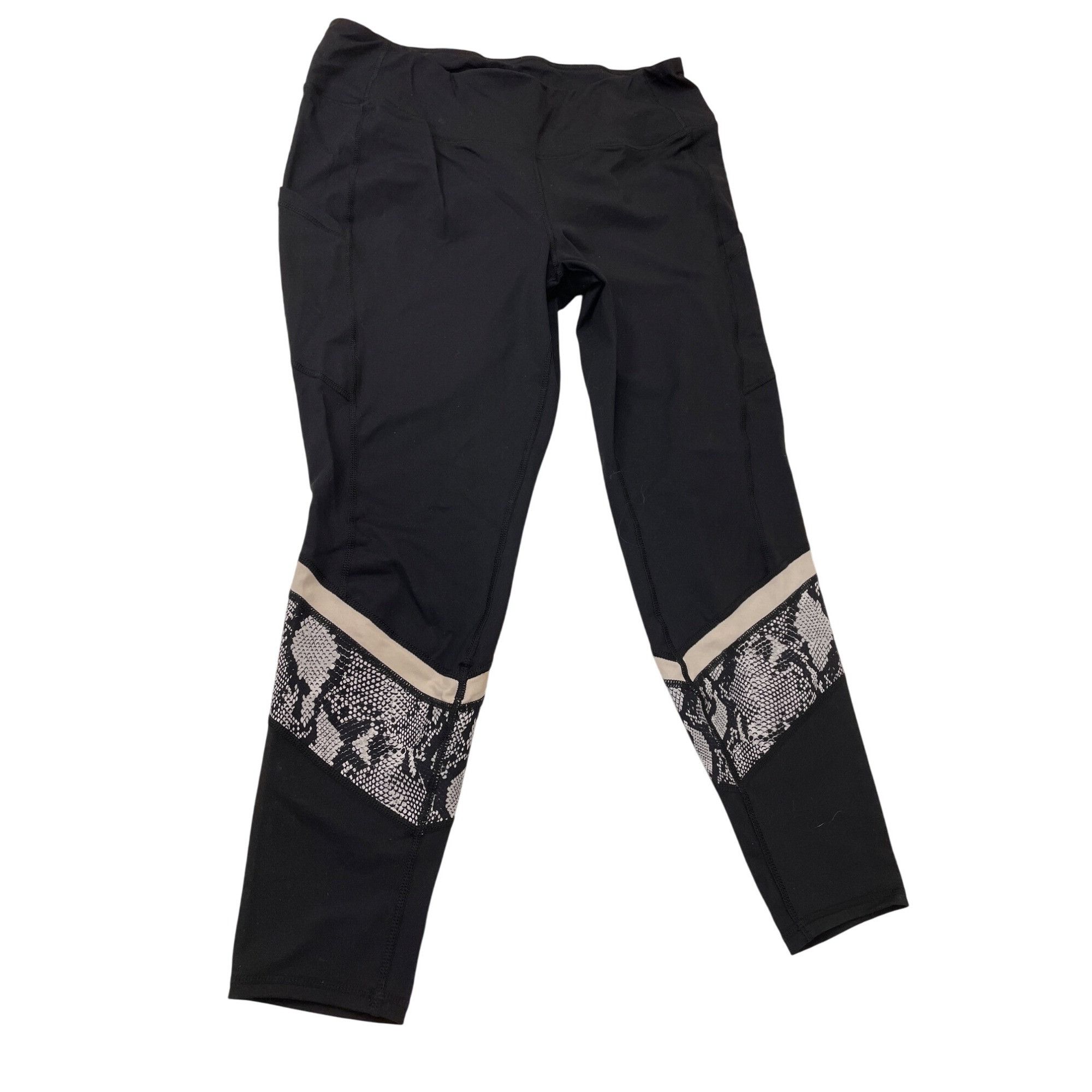 Torrid Torrid Womens Black snake print Activewear Leggings Size 2 S Size 26" / US 2 / IT 38 - 1 Thumbnail