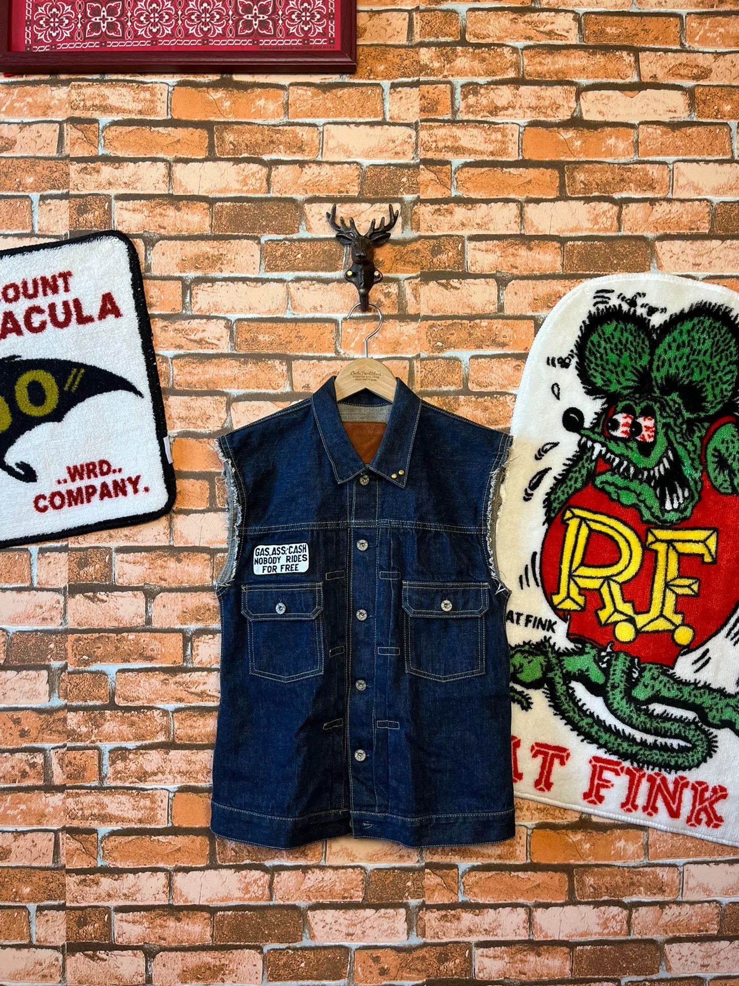 Tenderloin Classic Tenderloin Denim Vest for DIY Size US S / EU 44-46 / 1 - 1 Thumbnail