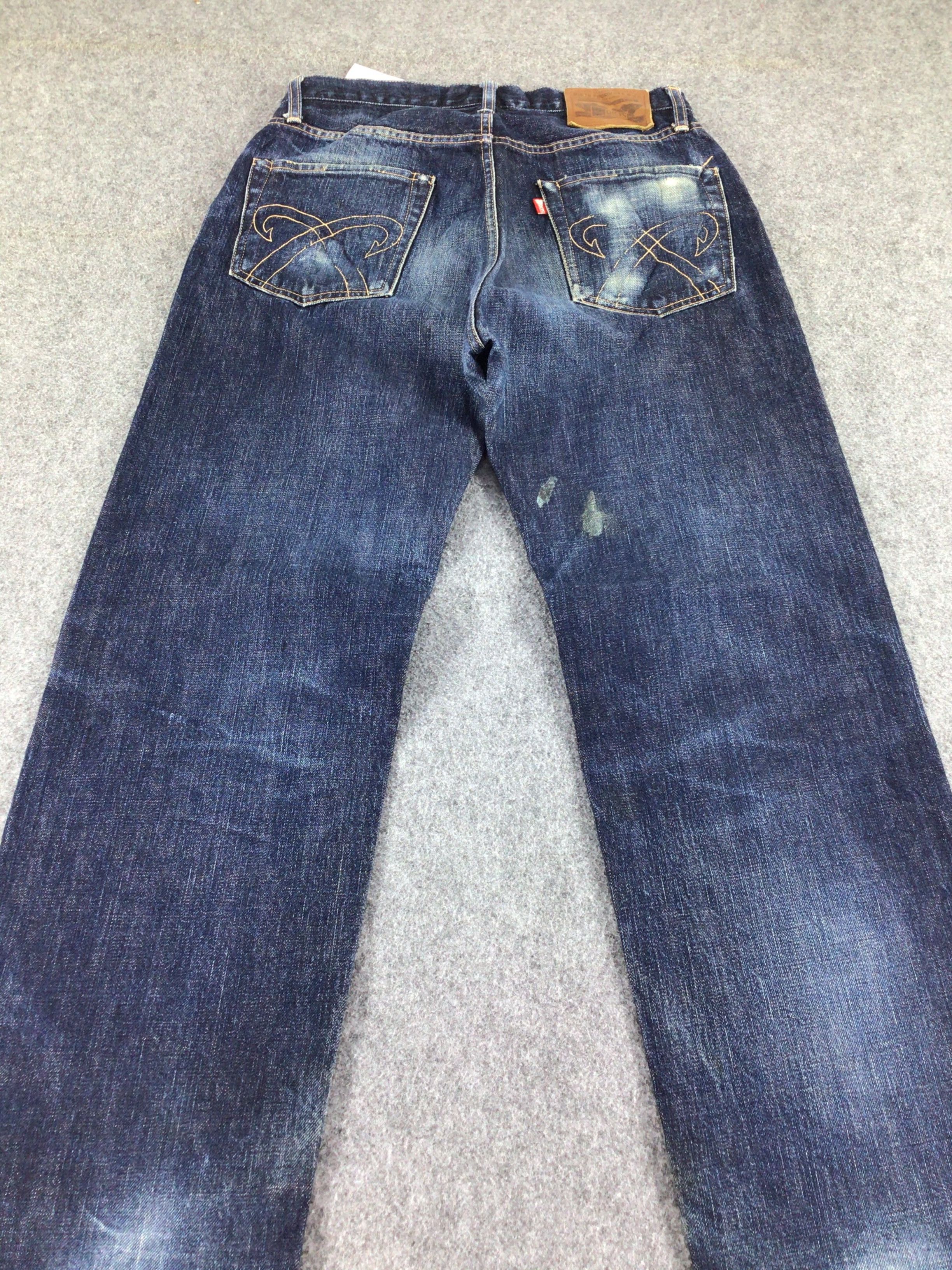 Japanese Brand Dicts japanase Selvedge Jeans-J280 Size US 29 - 4 Thumbnail