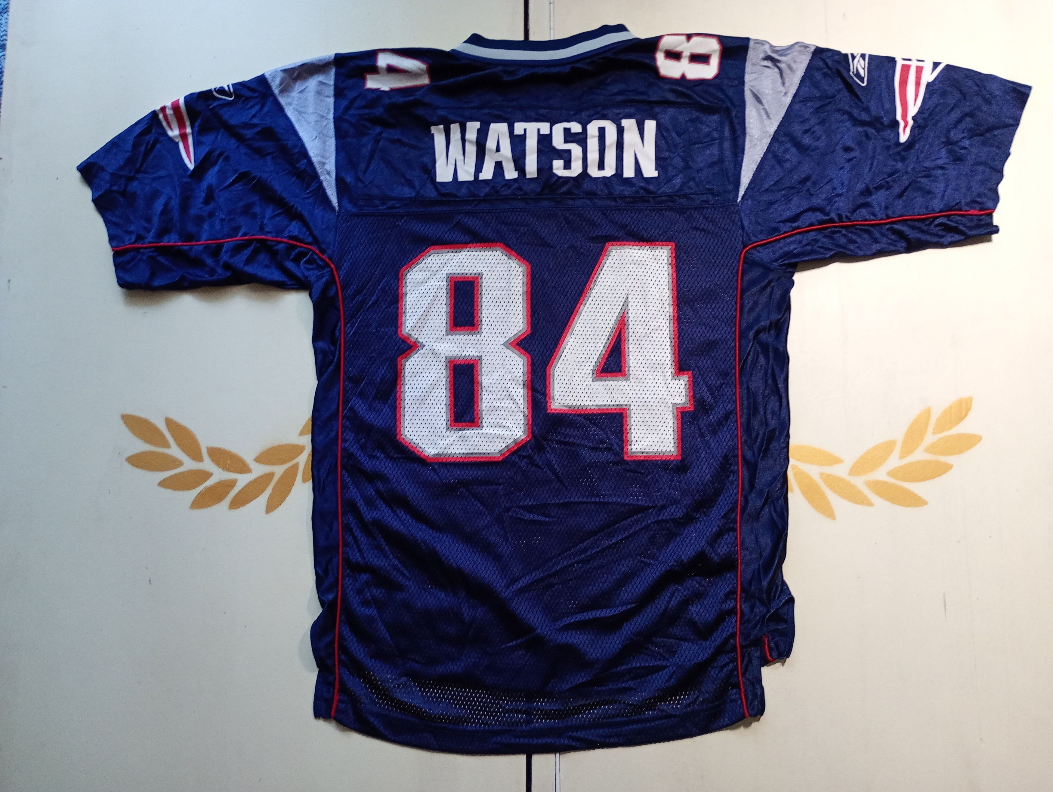 Reebok Reebok Patriots NFL Jersey 84 Watson 2005-2006 Size US S / EU 44-46 / 1 - 14 Thumbnail