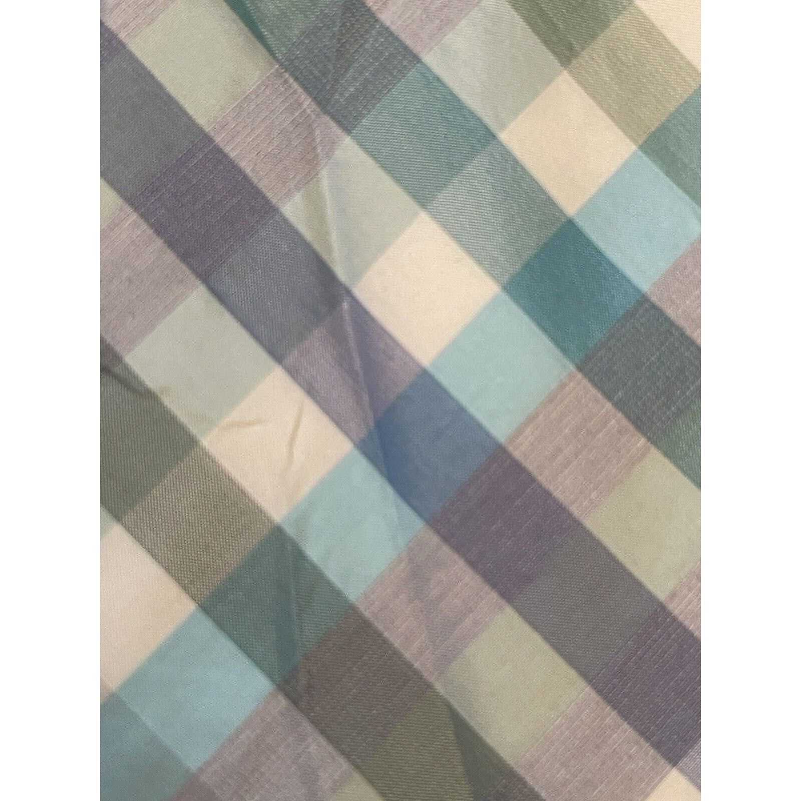 Express Express Gray Blue Green 100% Silk Made In China Size ONE SIZE - 9 Thumbnail