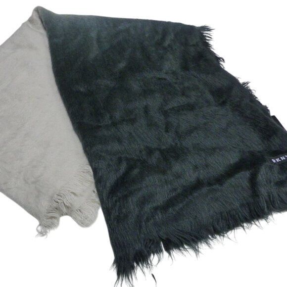 DKNY DKNY Woven Ombré Scarf/ Wrap, 32x84, Gray Size ONE SIZE - 5 Thumbnail