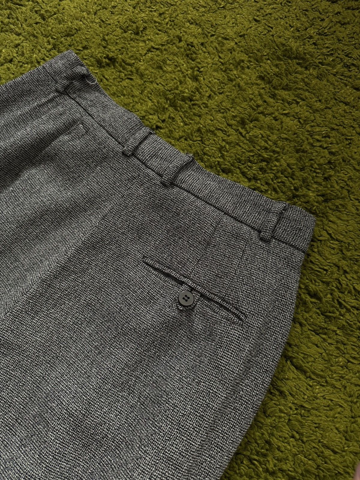 Burberry Burberry 1990s vintage wide leg palazzo wool pants Size 27" / US 4 / IT 40 - 8 Thumbnail